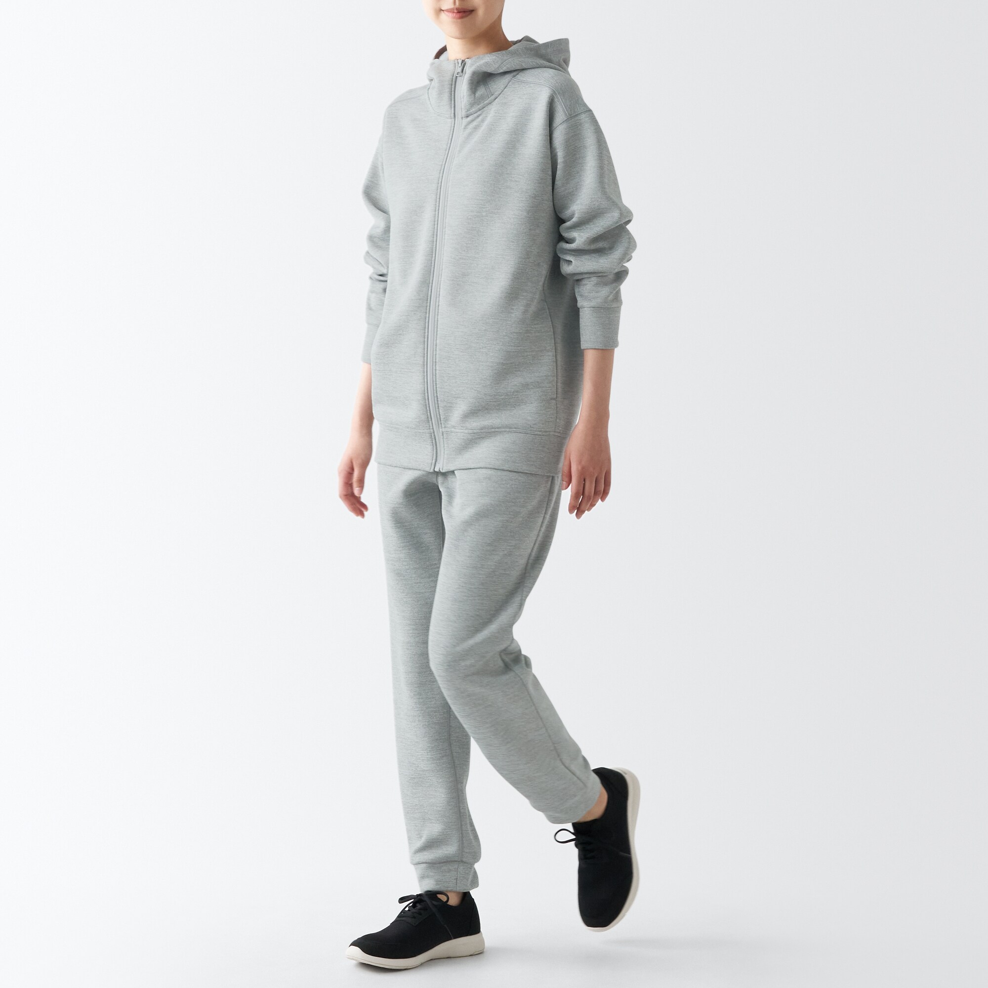 ＵＶカット乾きやすいスウェットフルジップパーカ