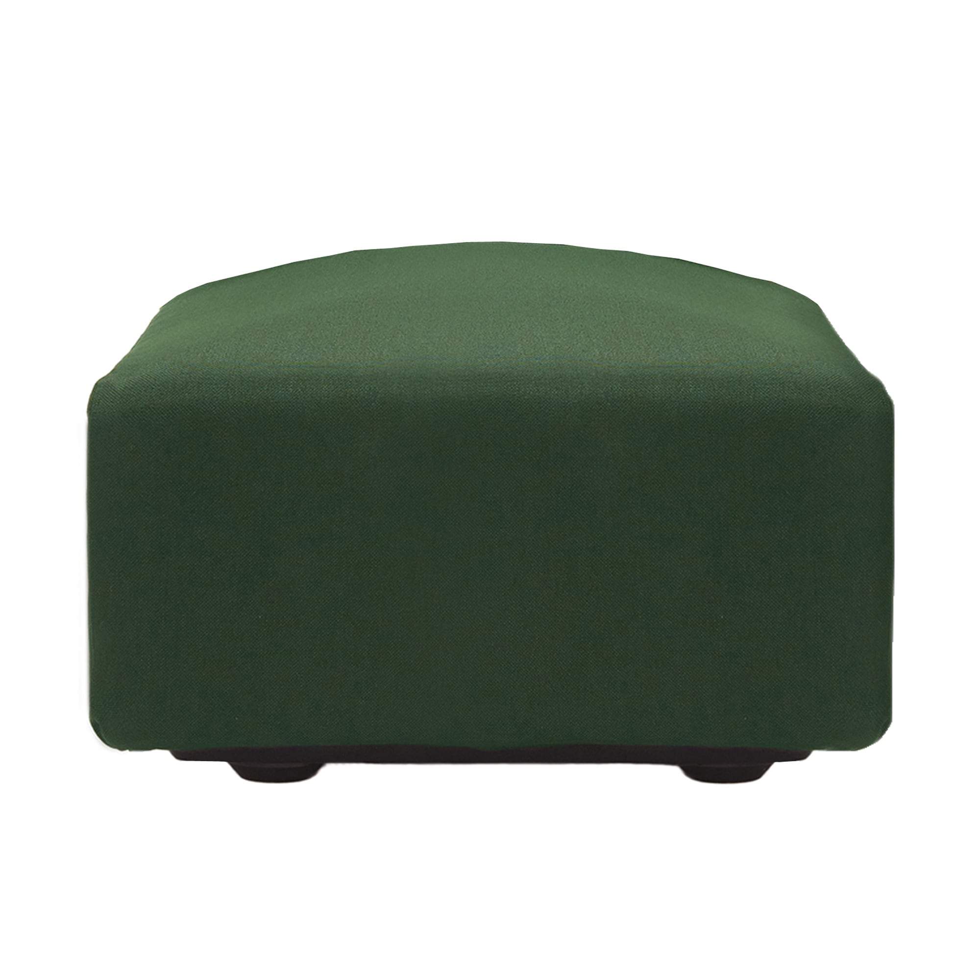 【カバー】ポリエステル平織ユニットソファ・オットマン・小用カバー／ダークグリーン
