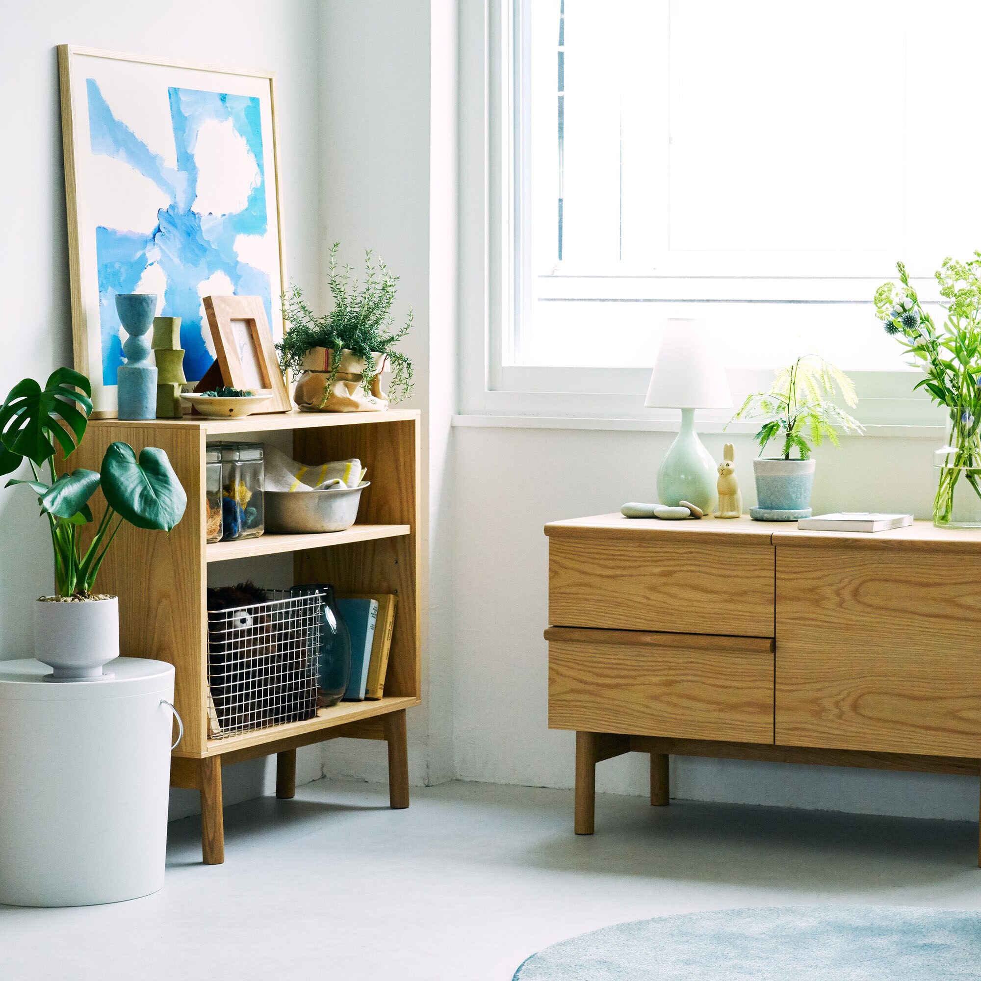 ＳＴＩＬＴ　ＳＨＥＬＦ　ＭＥＤＩＵＭ　幅７５×奥行３２×高さ８０ｃｍ