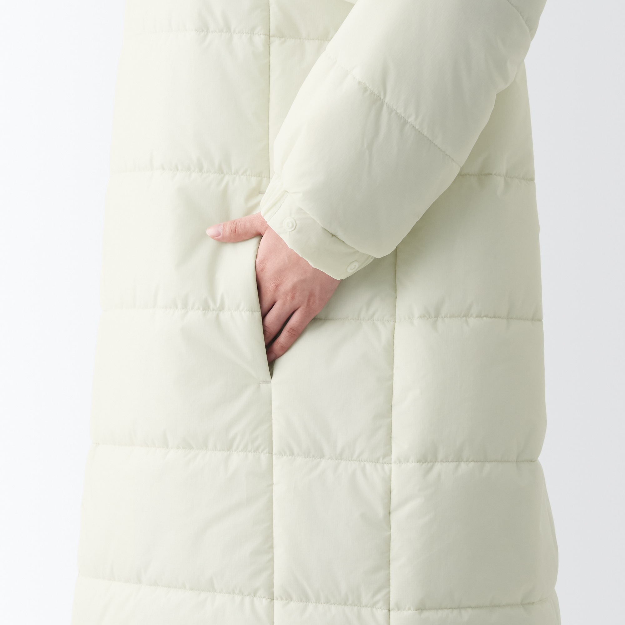 防風撥水中わたコート