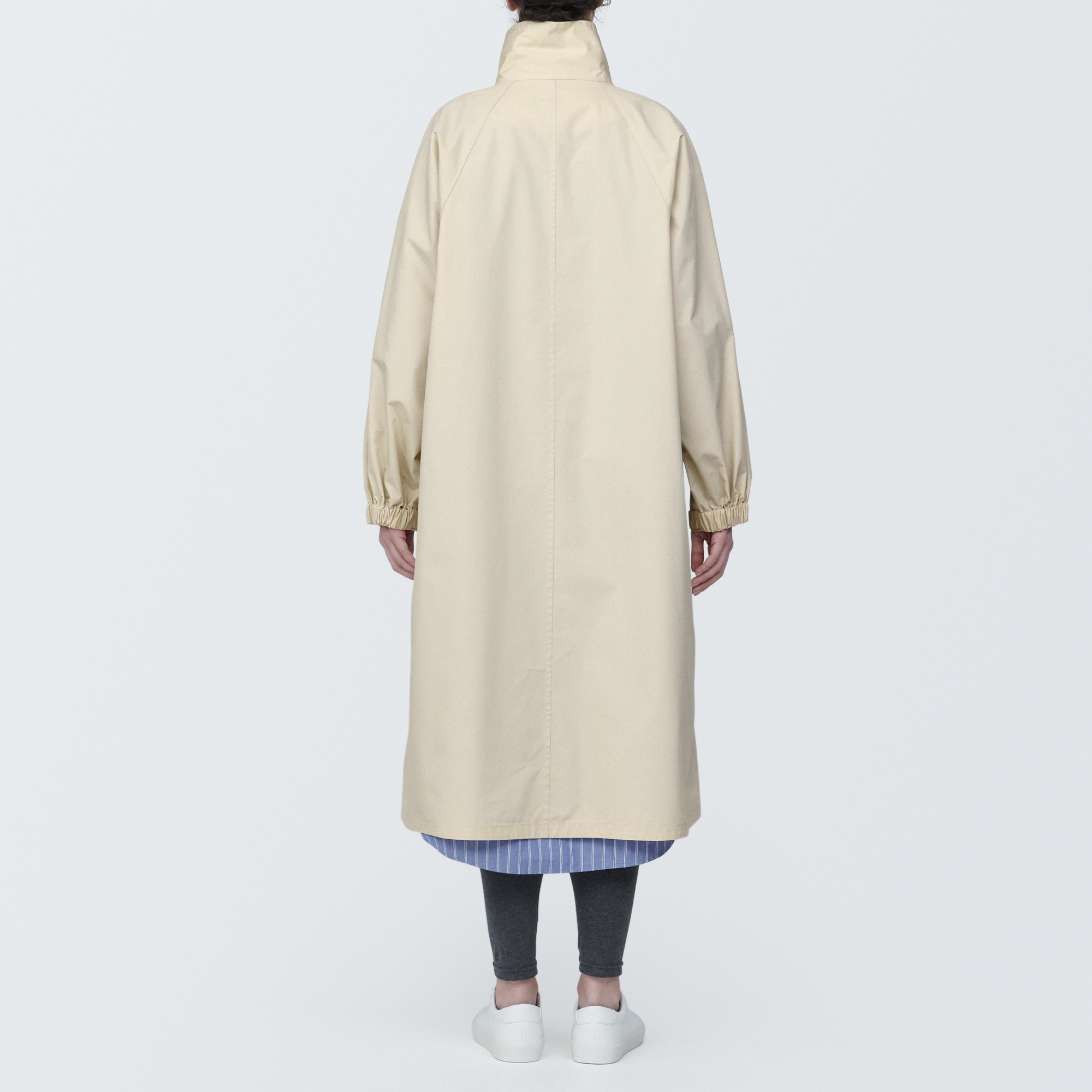 婦人　撥水スタンドカラーコート