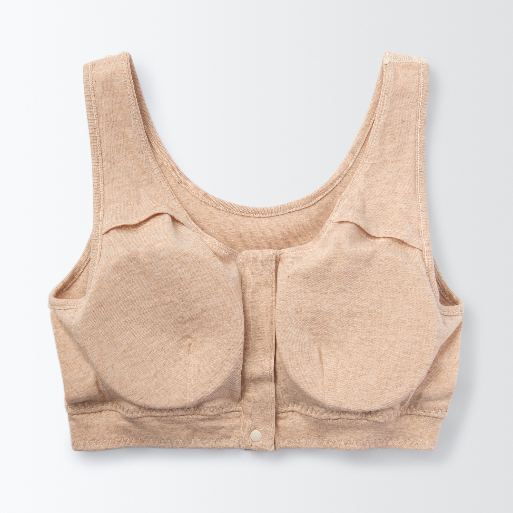 無染色前開きブラジャー