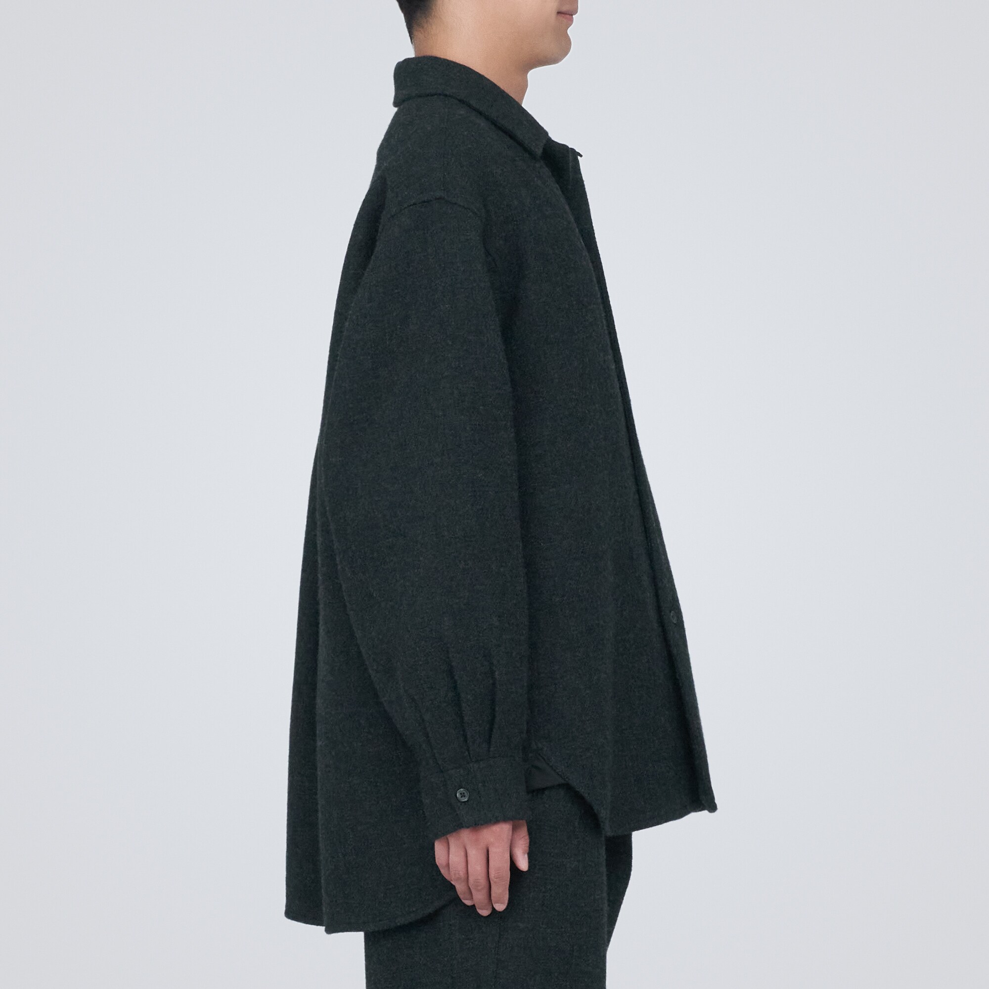 再生ウール混二重織りジャケット（紳士）