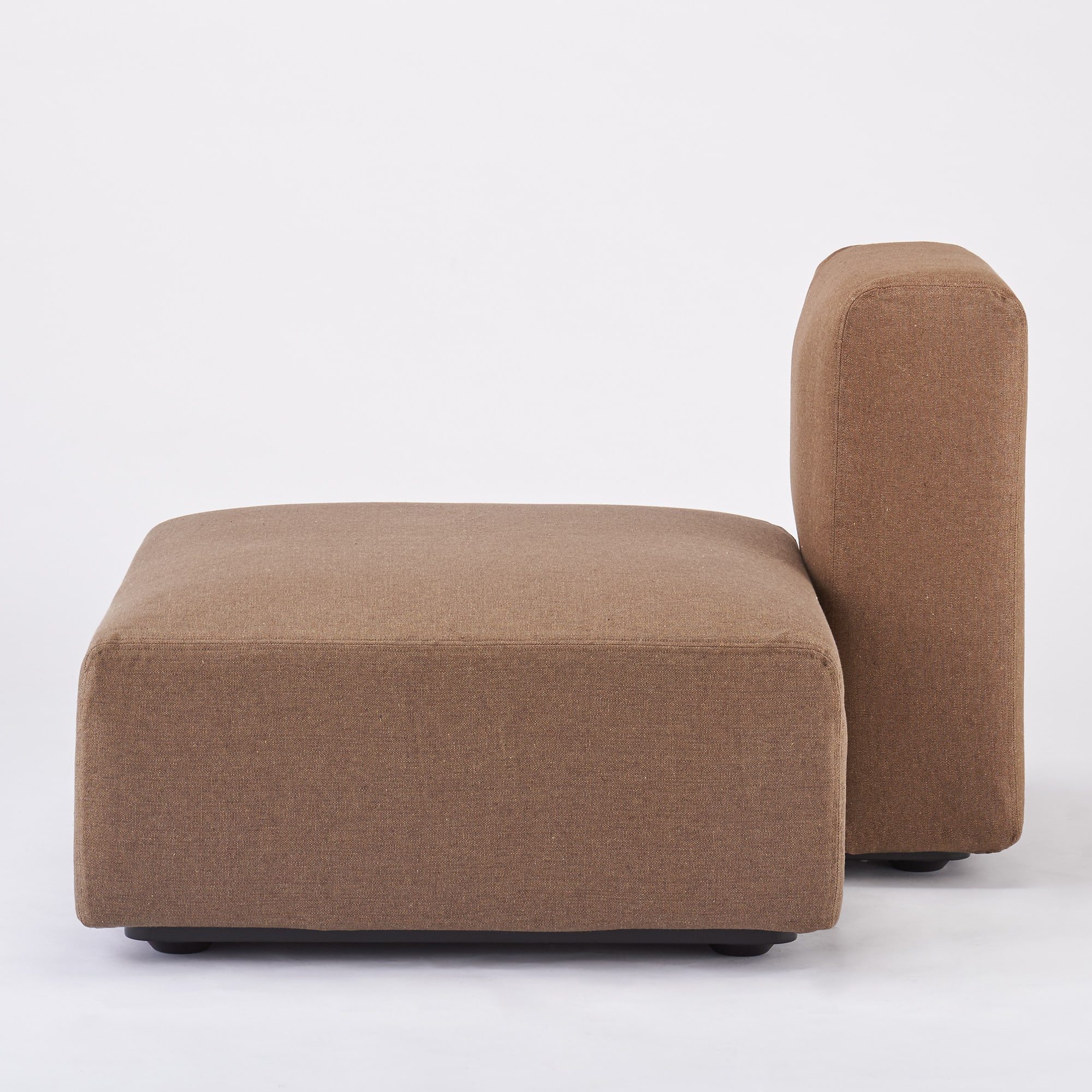 【カバー】麻綿平織ユニットソファ・ハーフバックレスト・大用カバー