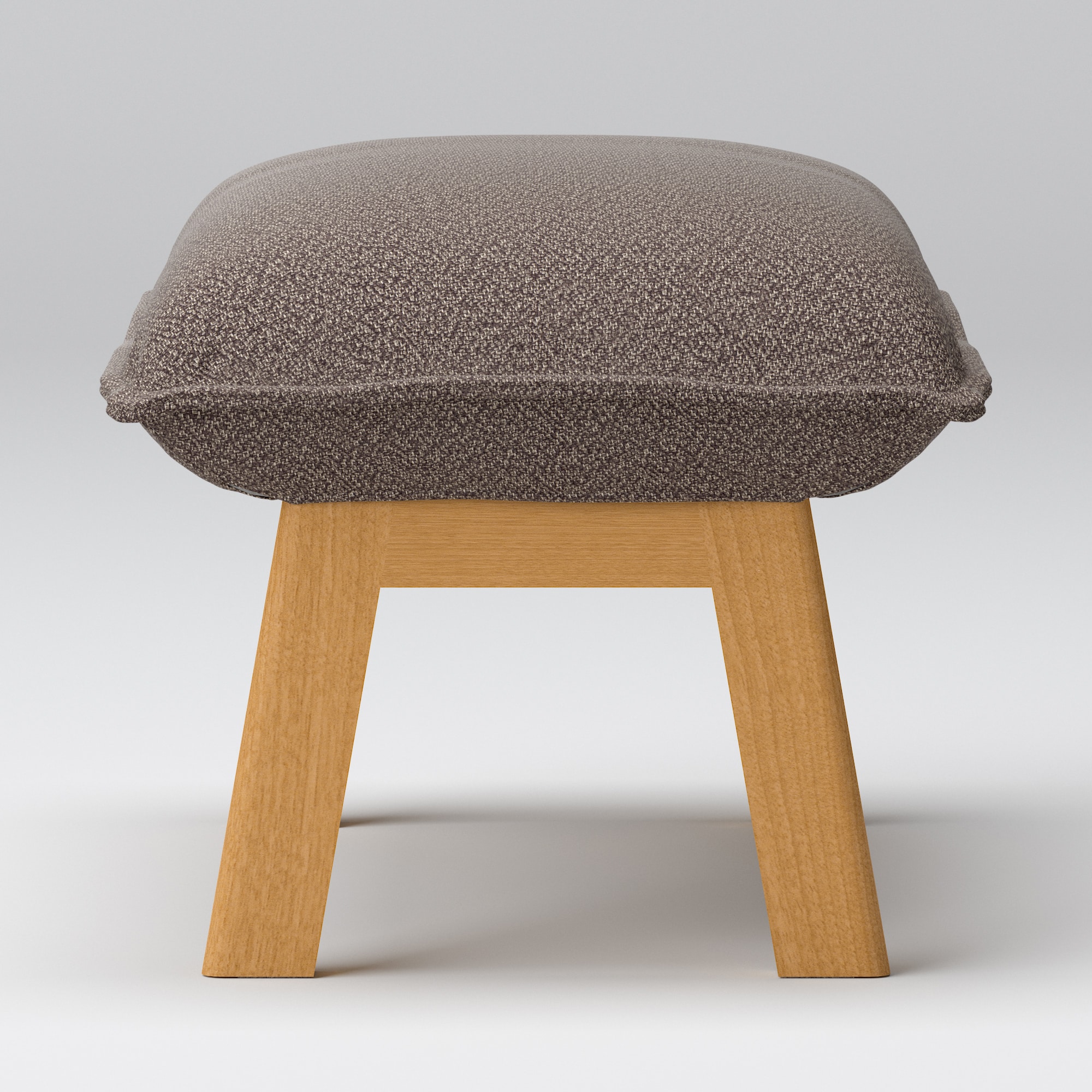 【カバー】綿太番手ハイバックリクライニングソファ・オットマン用カバー／ブラウン