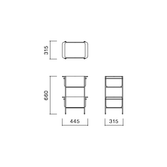 ＷＡＬＬＡＢＹ　ＢＡＳＫＥＴ　ＳＴＡＮＤ　幅４４．５×奥行３１．５×高さ６６ｃｍ
