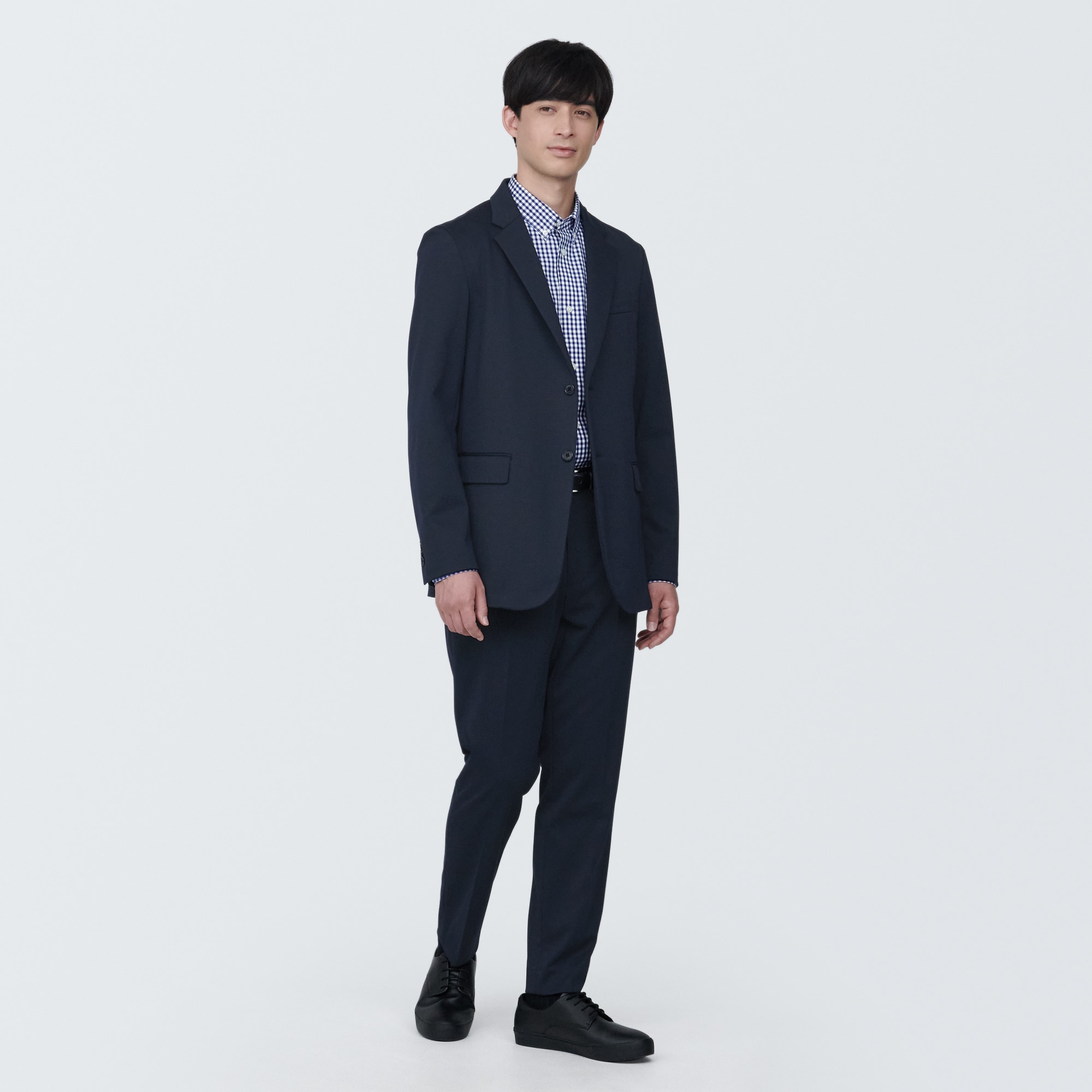 紳士　ストレッチジャージージャケット