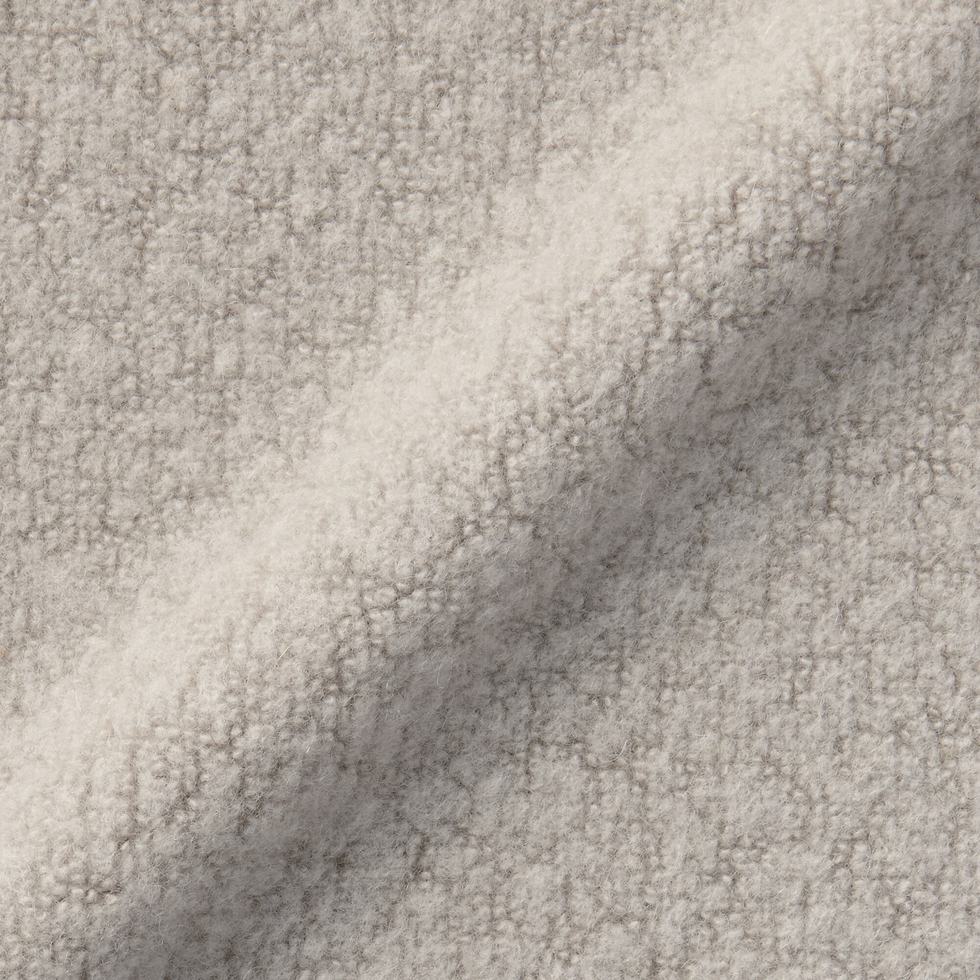 再生ウール混ボアコート（婦人）