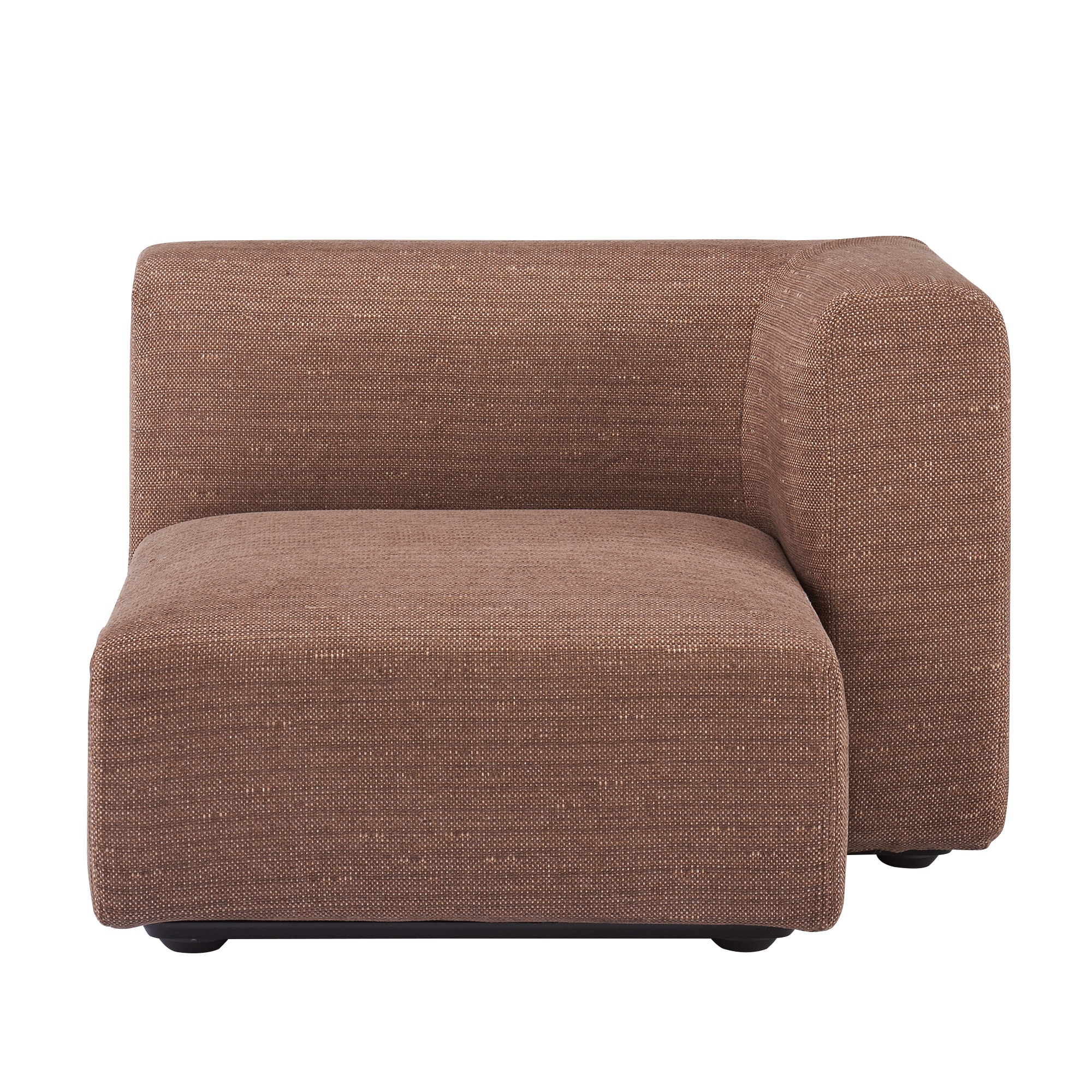 【カバー】綿ポリエステル変り織ユニットソファ・ハーフアーム・大（左）用カバー／ベージュ