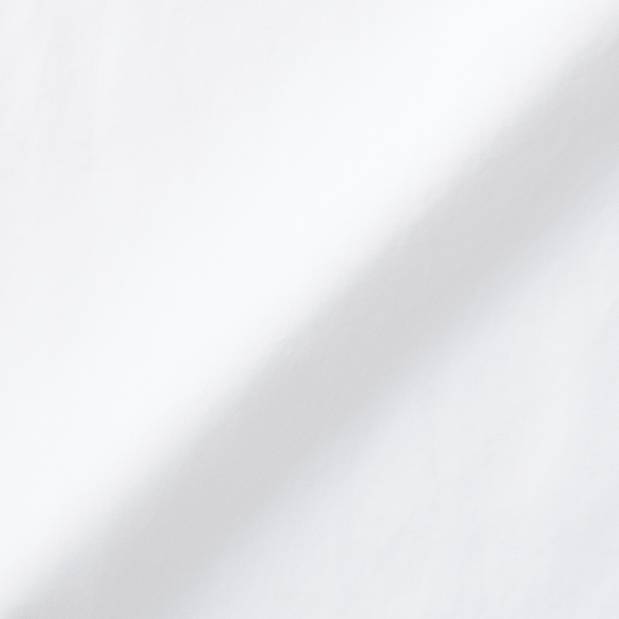 洗いざらしブロードレギュラーカラーシャツ（白）