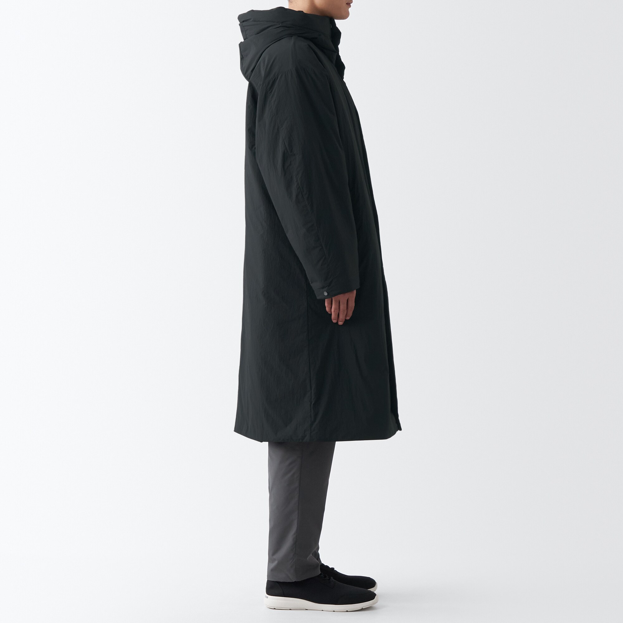 防風撥水中わたベンチコート