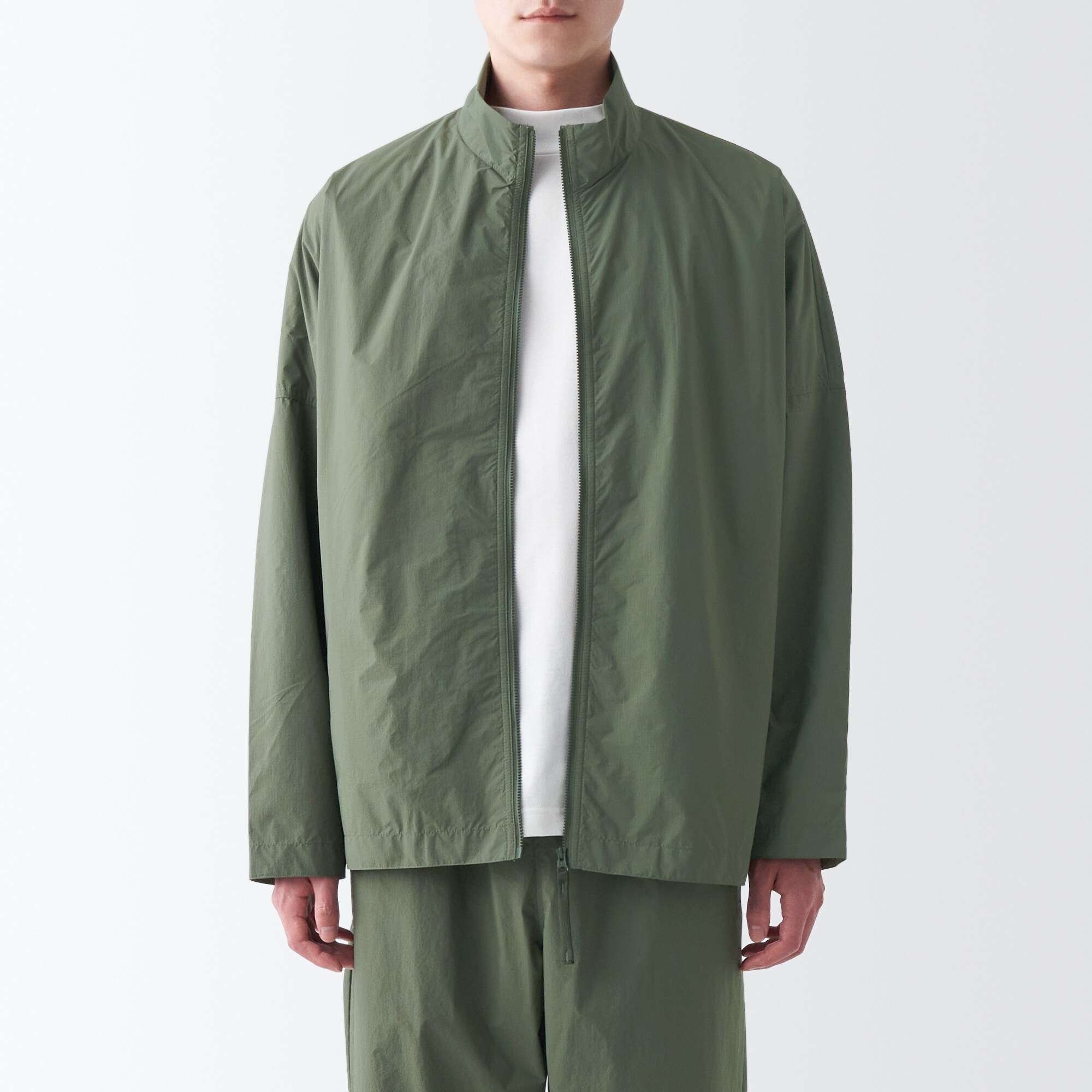 撥水防風ブルゾン