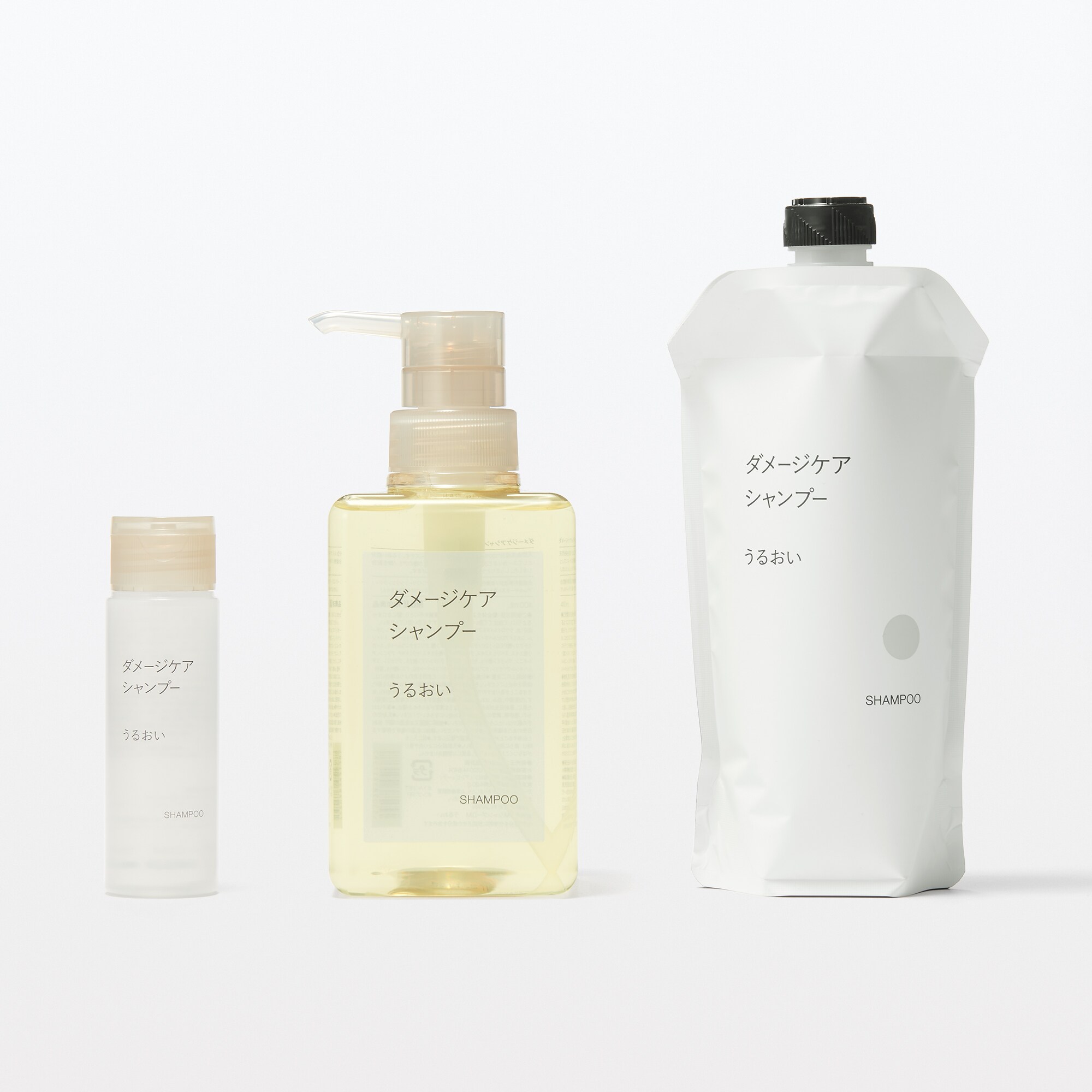 ダメージケアシャンプー　うるおい　（詰替用）　３４０ｍＬ