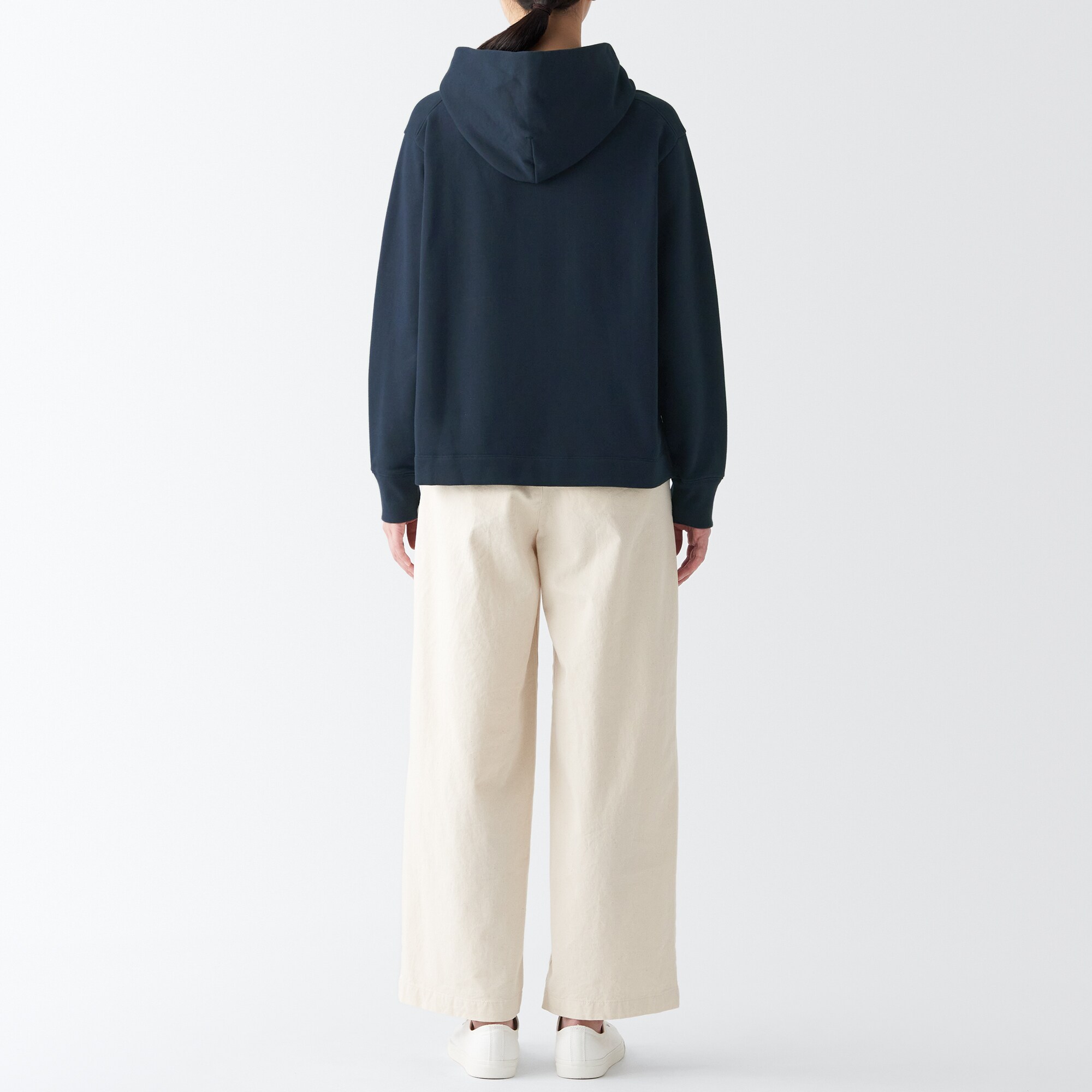 スウェットプルパーカー