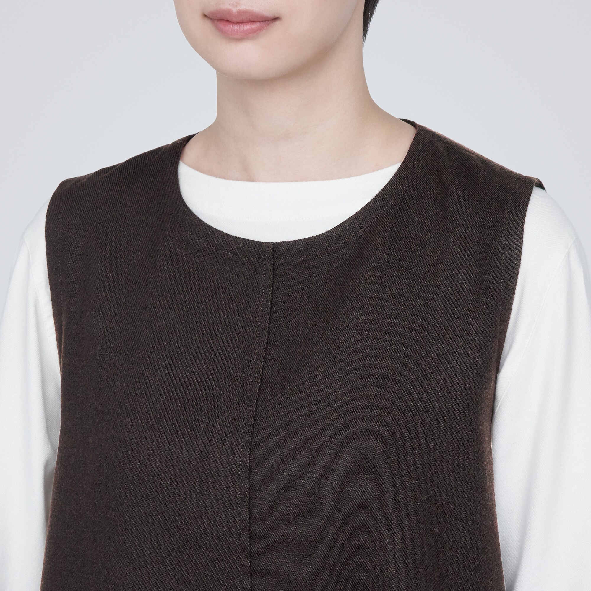 起毛ジャンパースカート