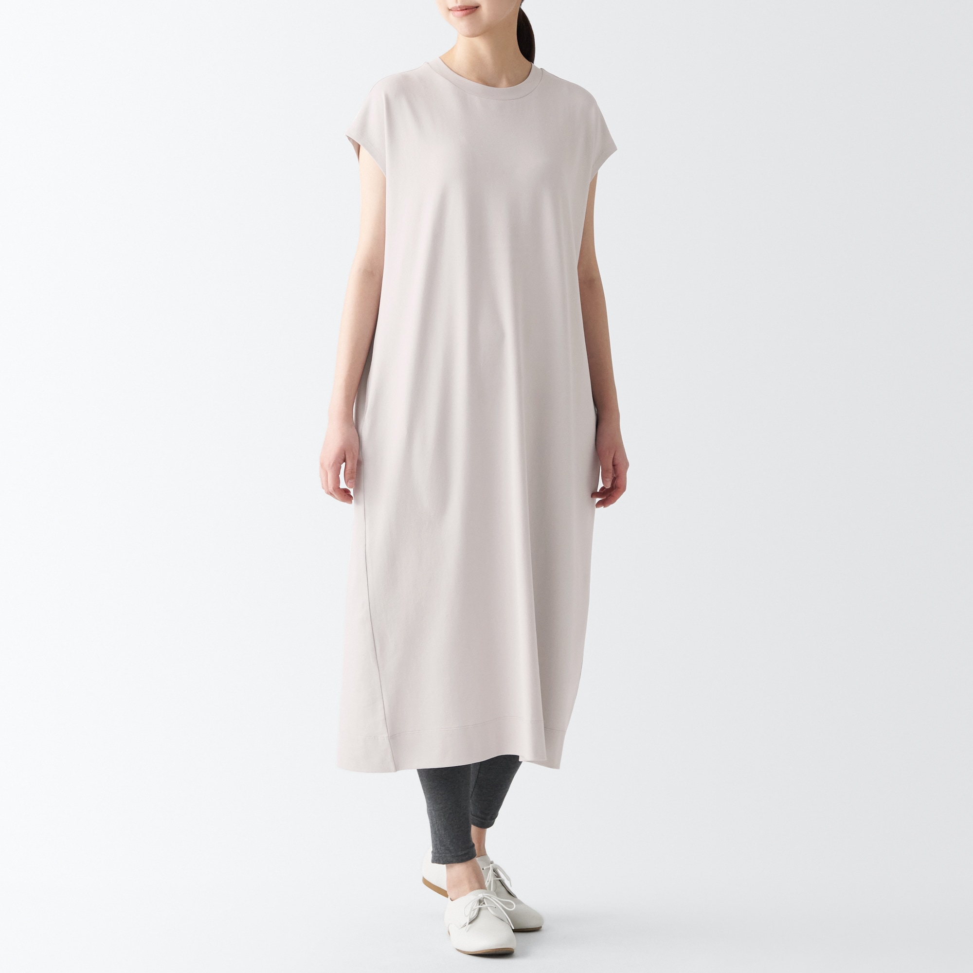 和紙混天竺編みワンピース（婦人）