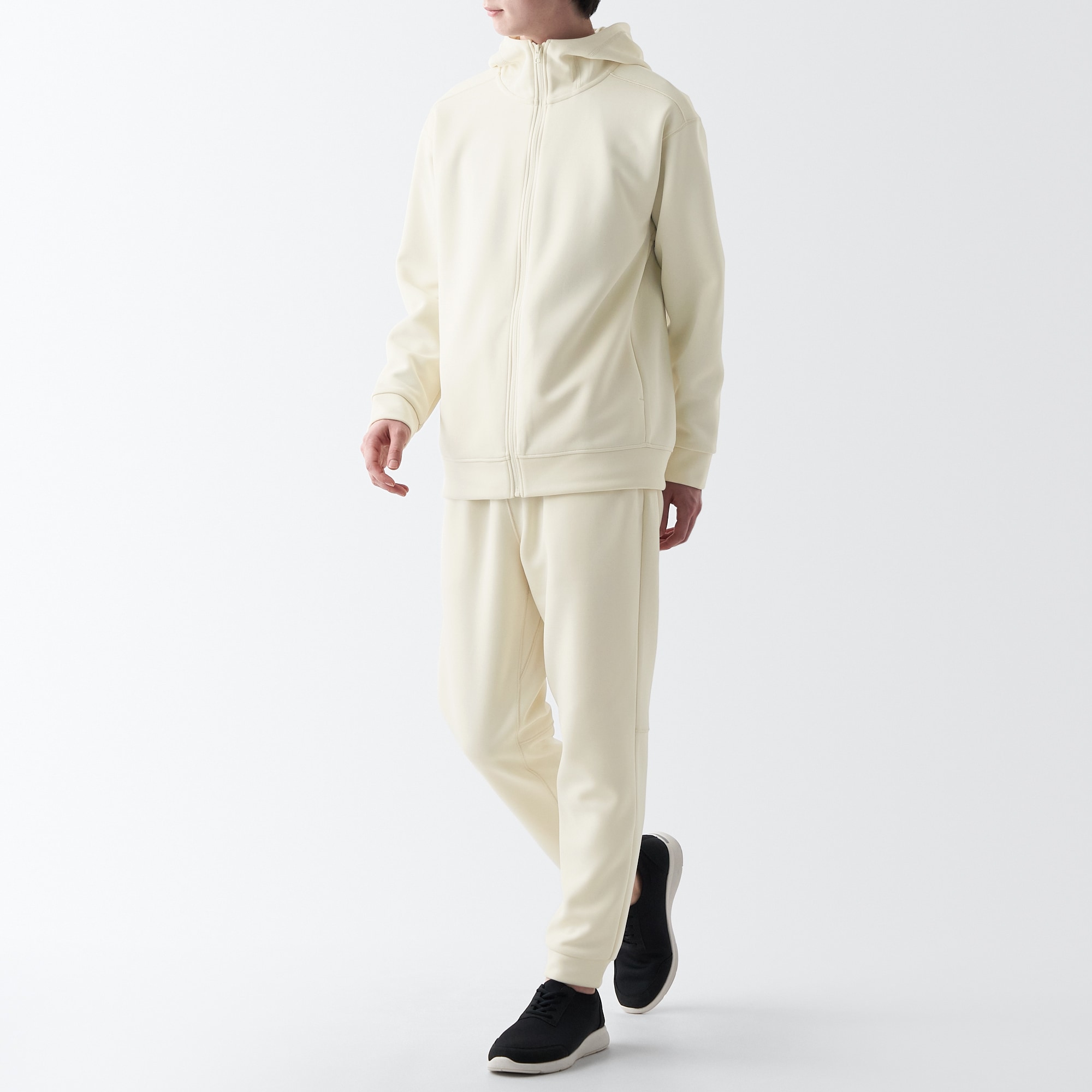 ＵＶカット乾きやすいスウェットフルジップパーカ