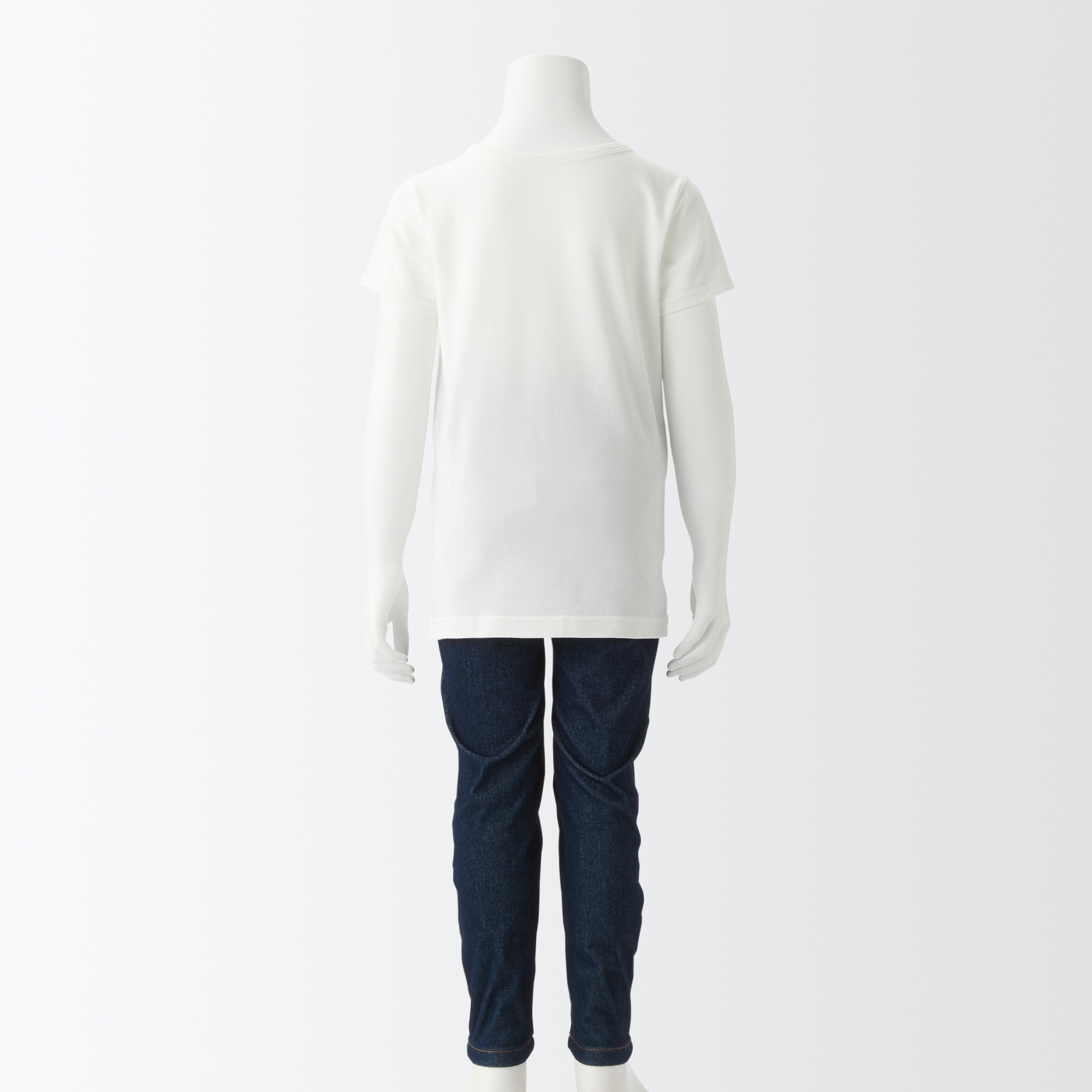 あったか綿　クルーネック半袖Ｔシャツ（キッズ）