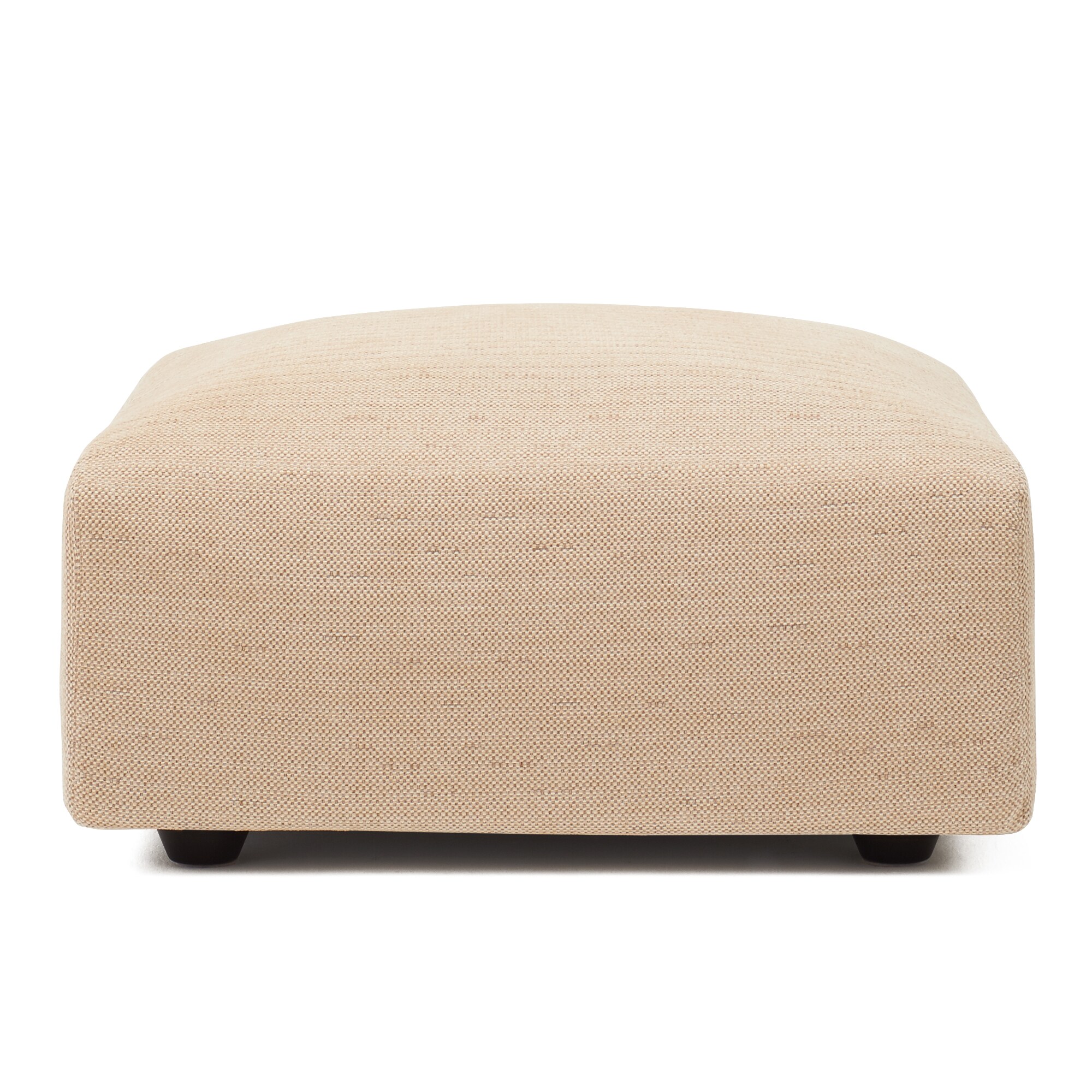 【カバー】綿ポリエステル変り織ユニットソファ・オットマン・大・幅７７ｃｍ用カバー／ベージュ