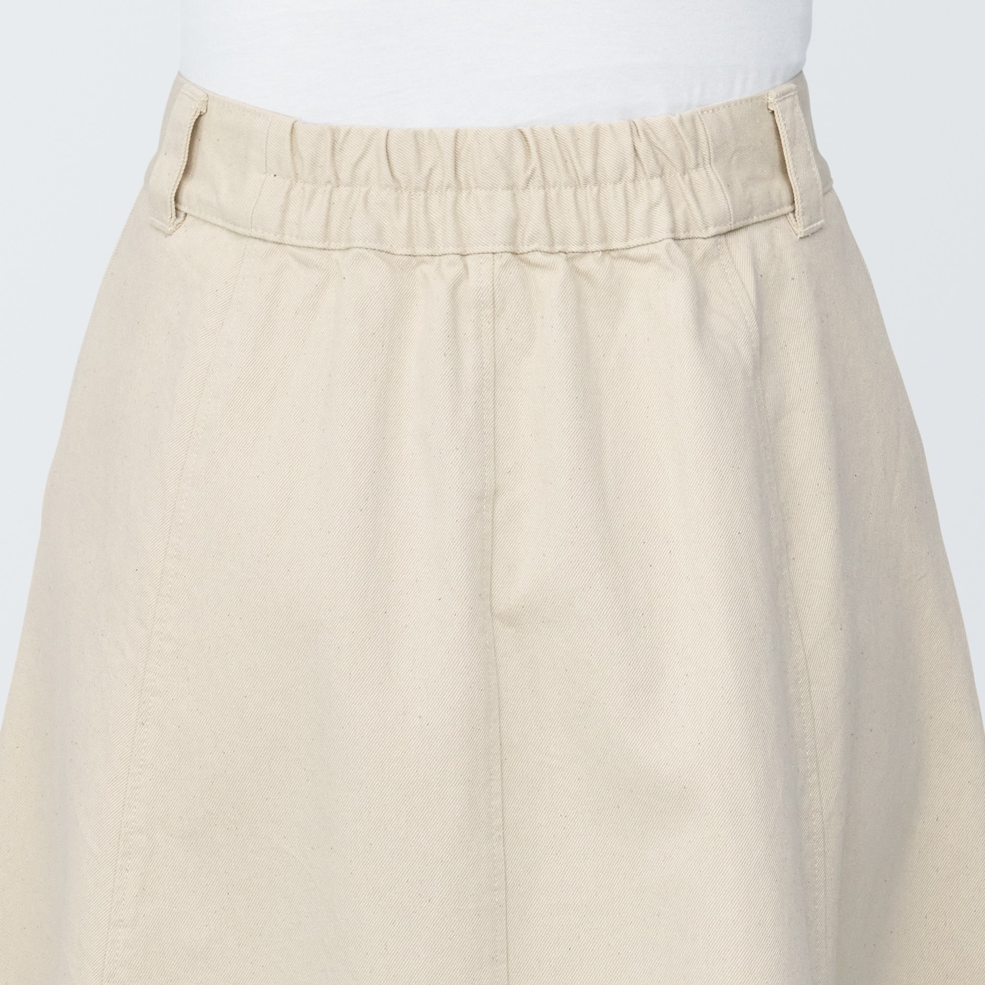 婦人　木の実から作ったカポック混フレアスカート