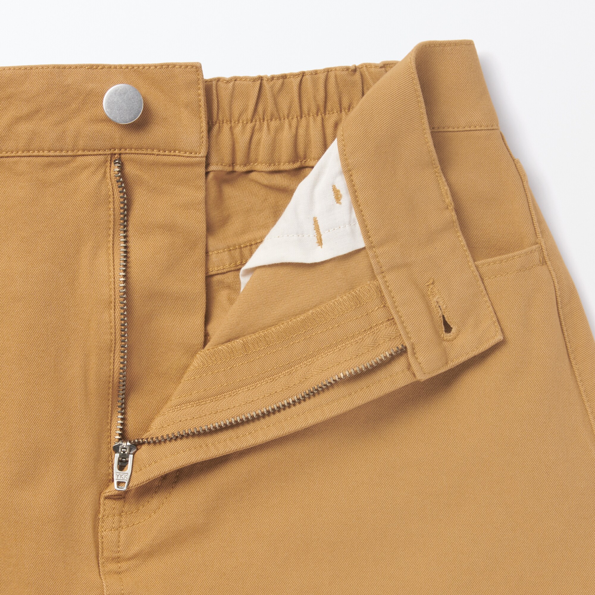 縦横ストレッチチノＡラインスカート