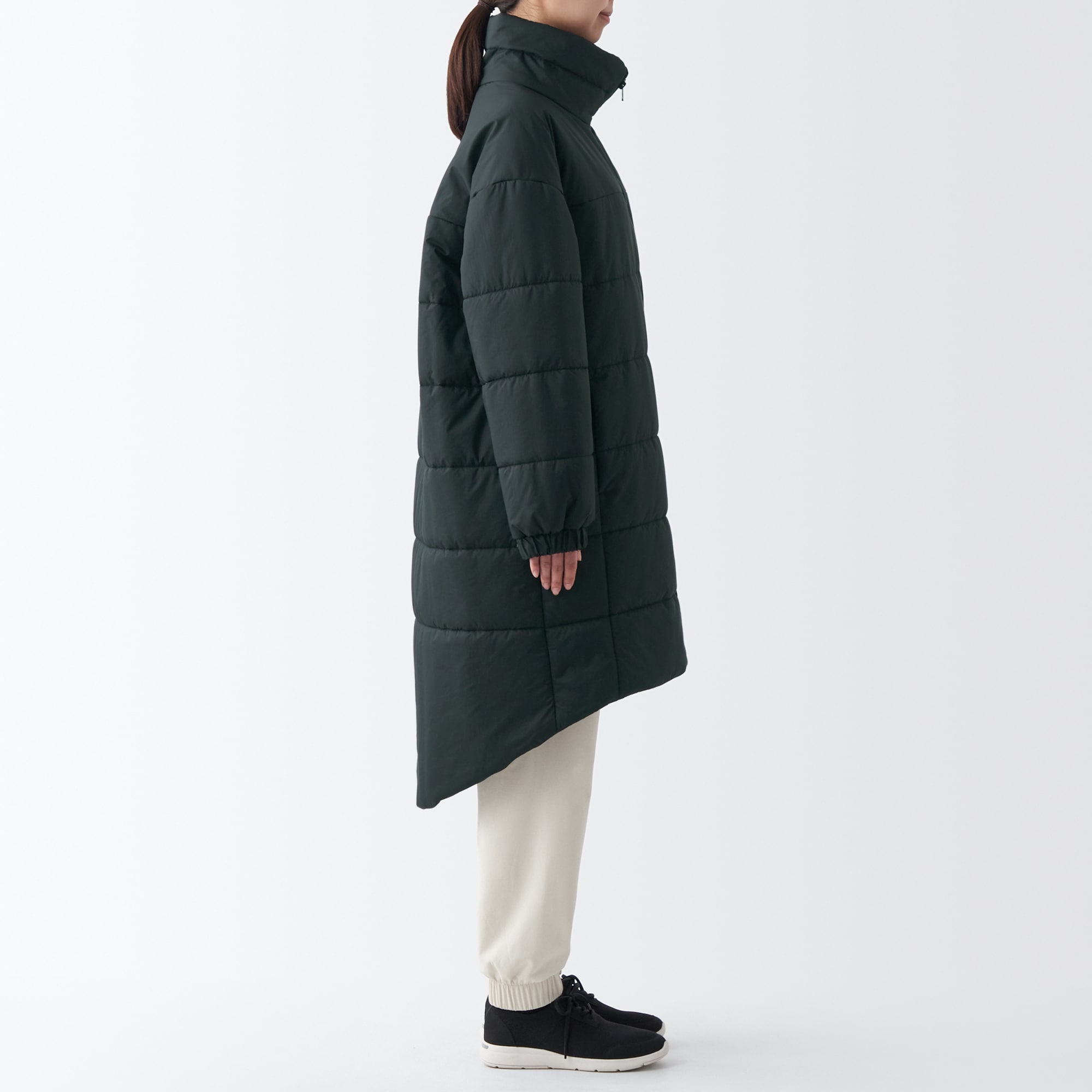 防風撥水中わたコート