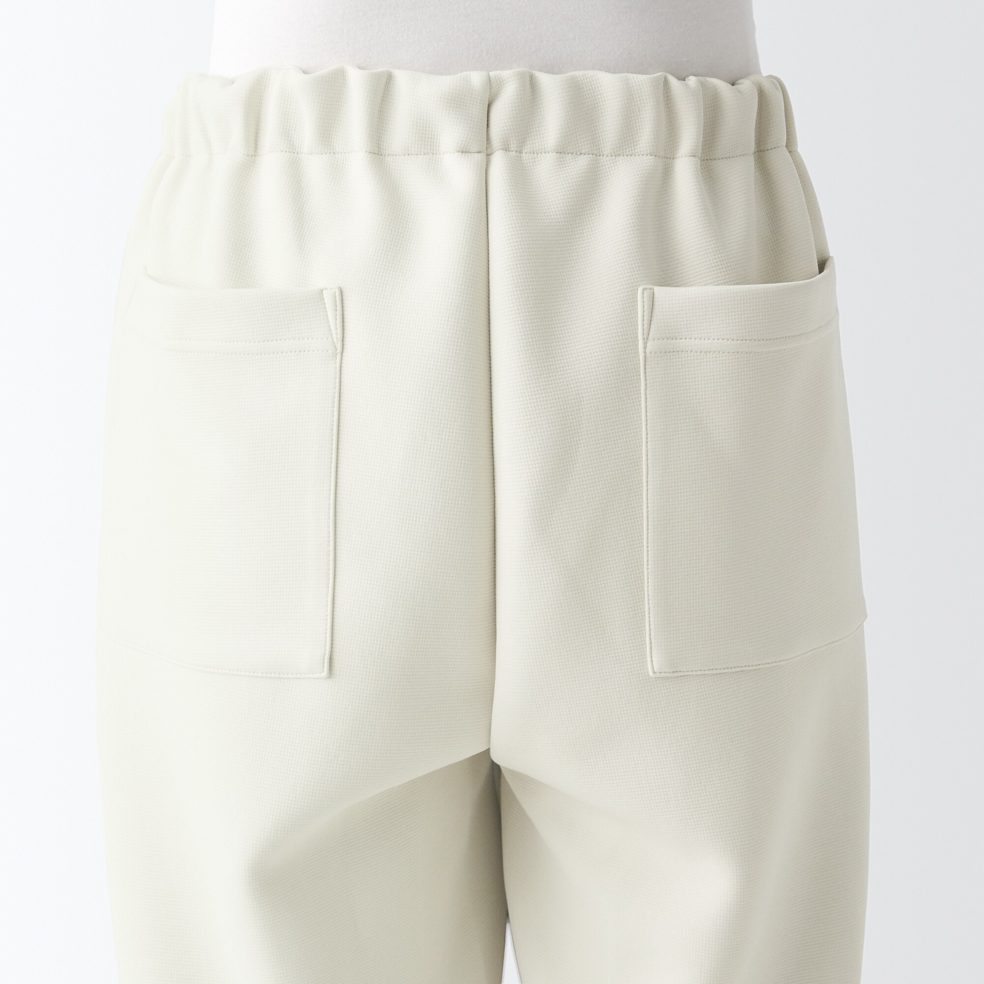 二重編みスウェットパンツ