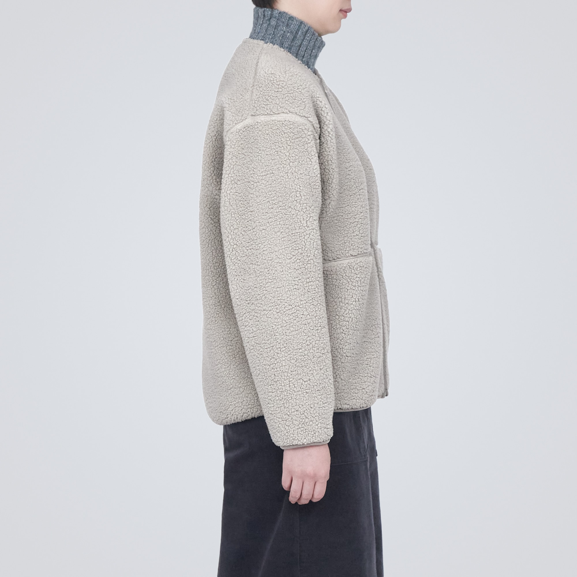 ボアフリースジャケット