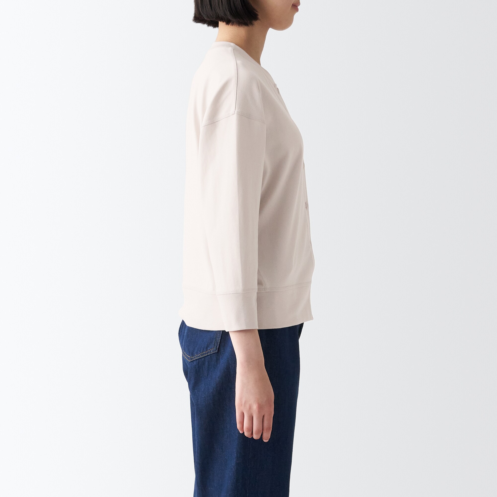 ＵＶカット天竺編みカーディガン