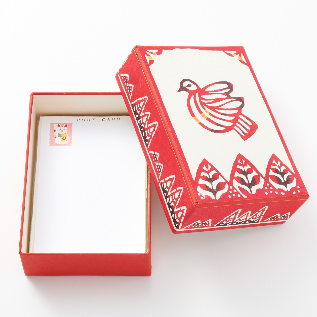 八尾和紙　はがき箱