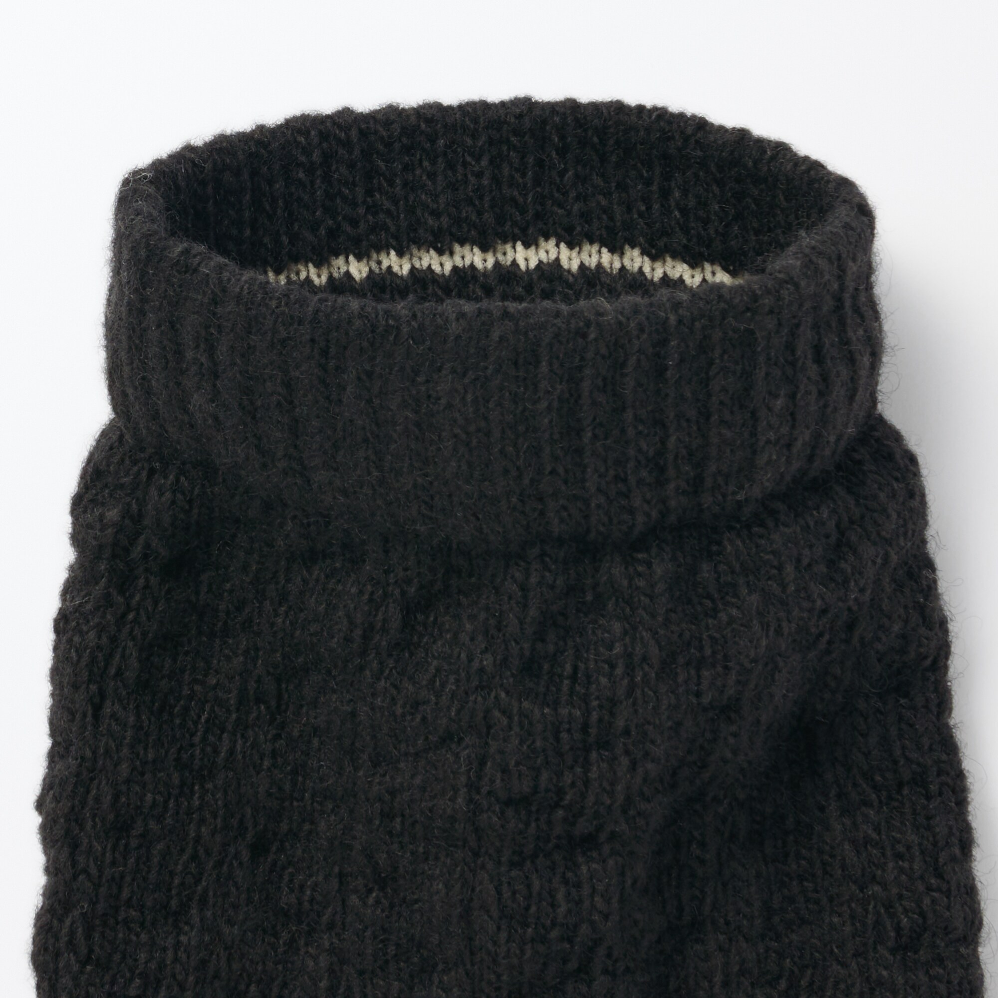 ヤク混　手にも使える　レッグウォーマー