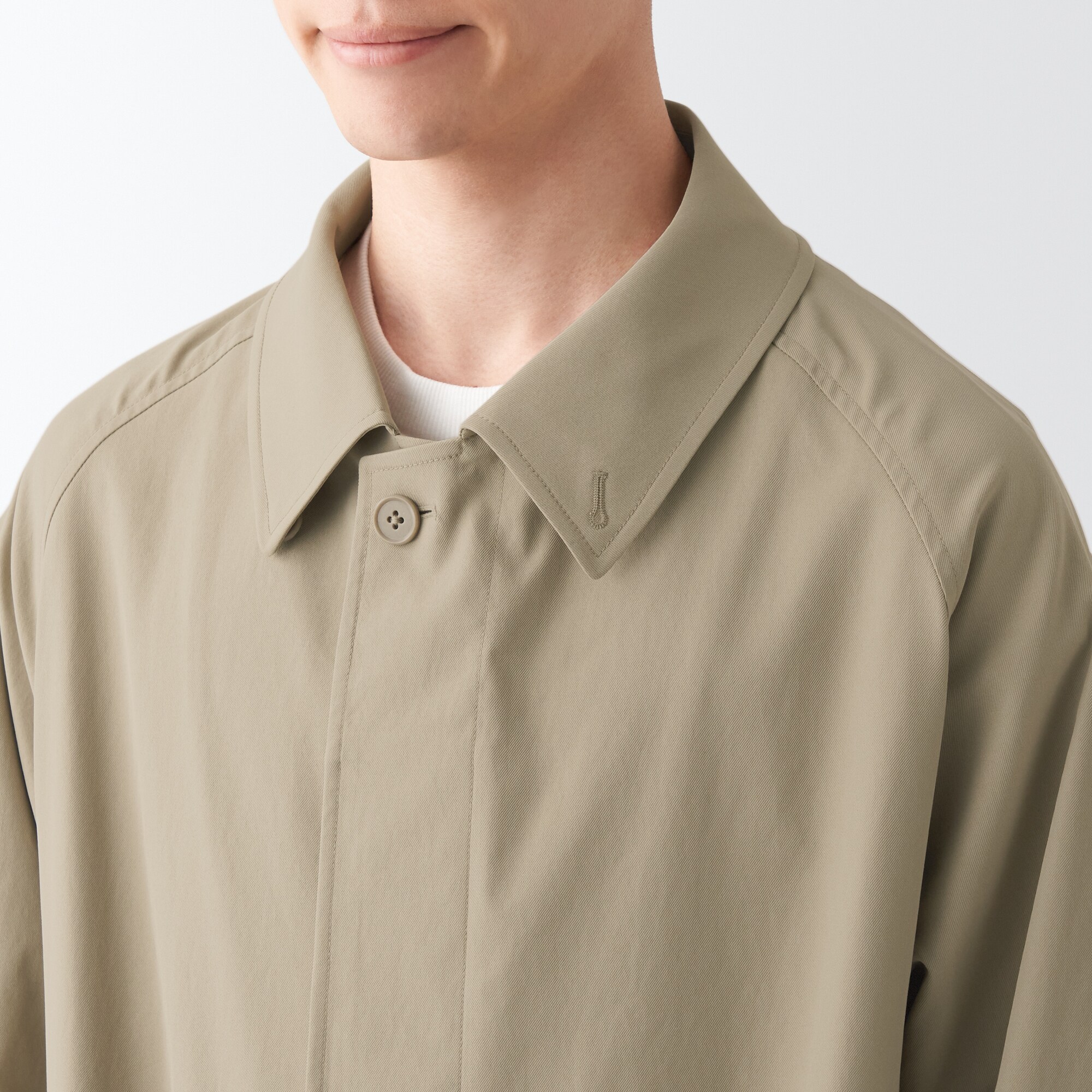 撥水ステンカラーコート