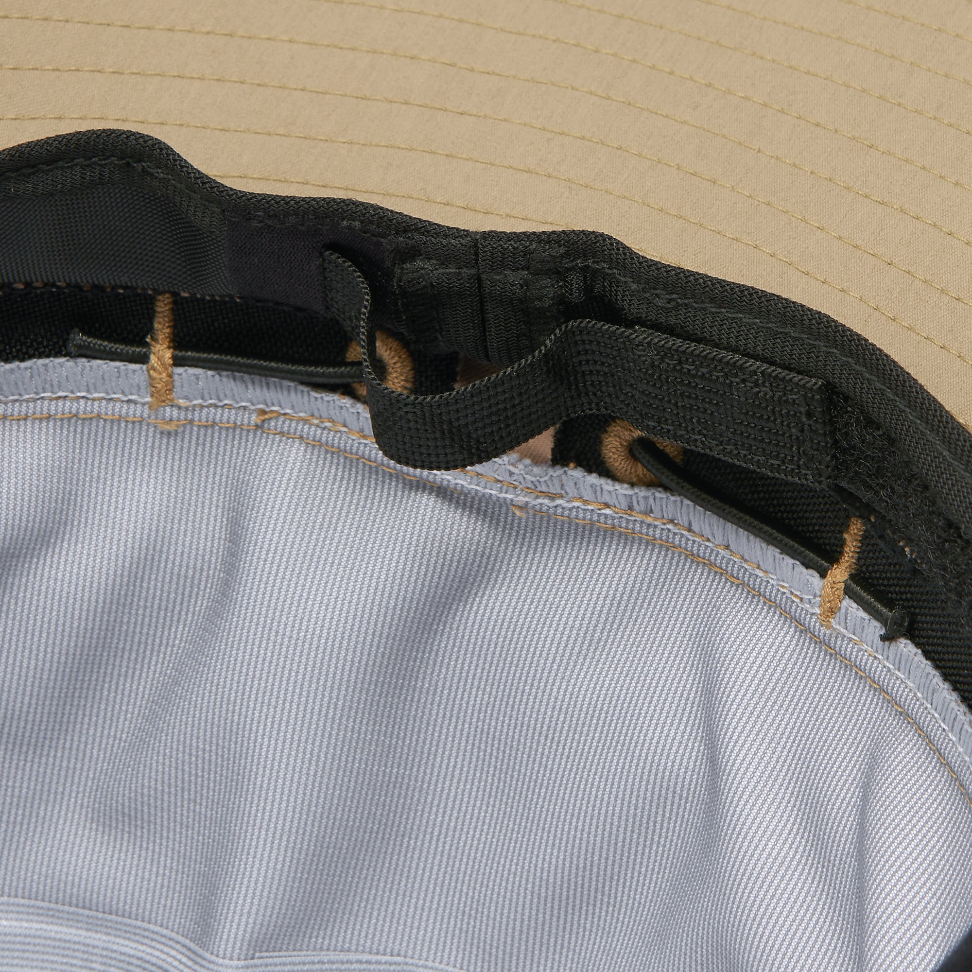 ＵＶカット　透湿撥水　防水テープ使い　サファリハット