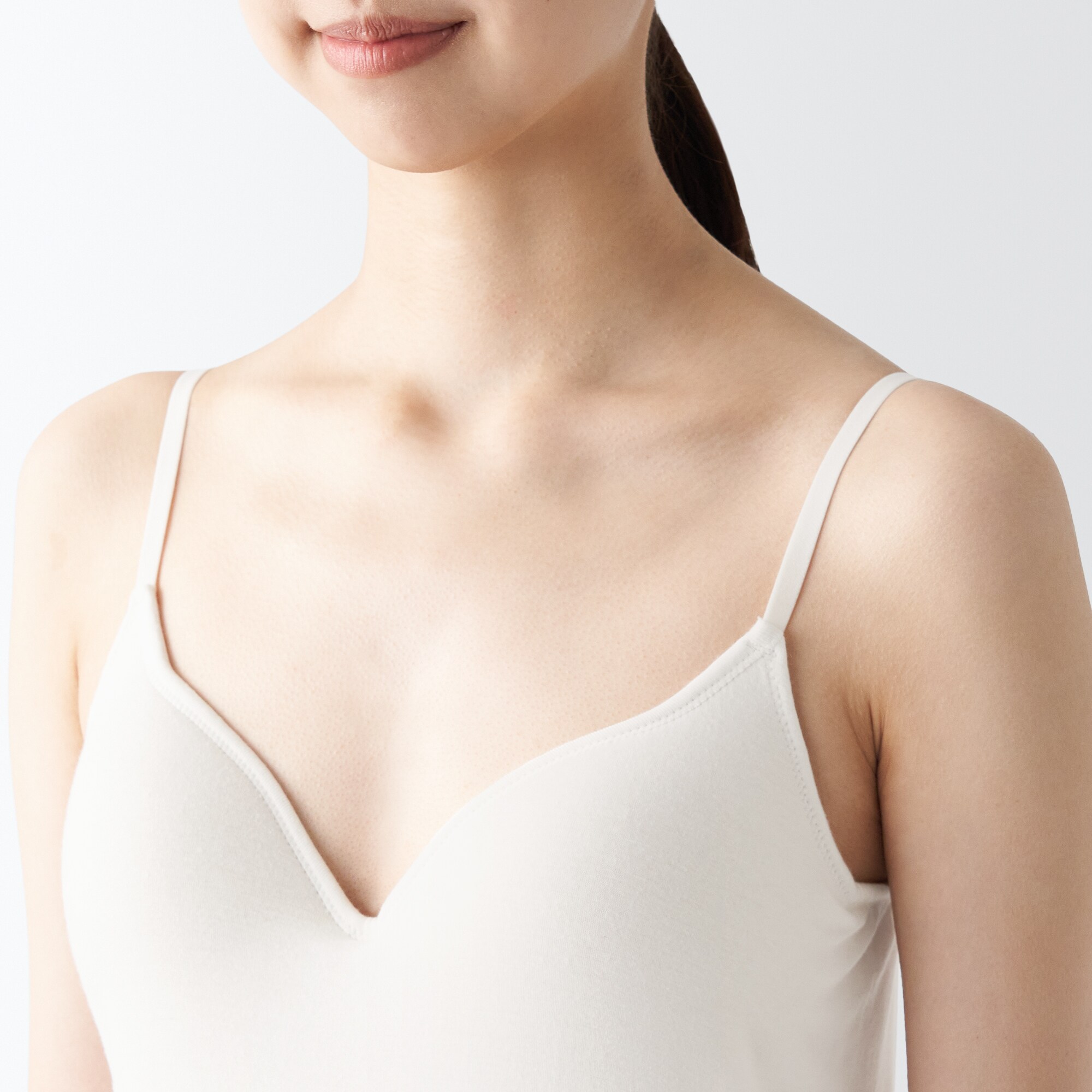 あったか綿　ブラキャミソール