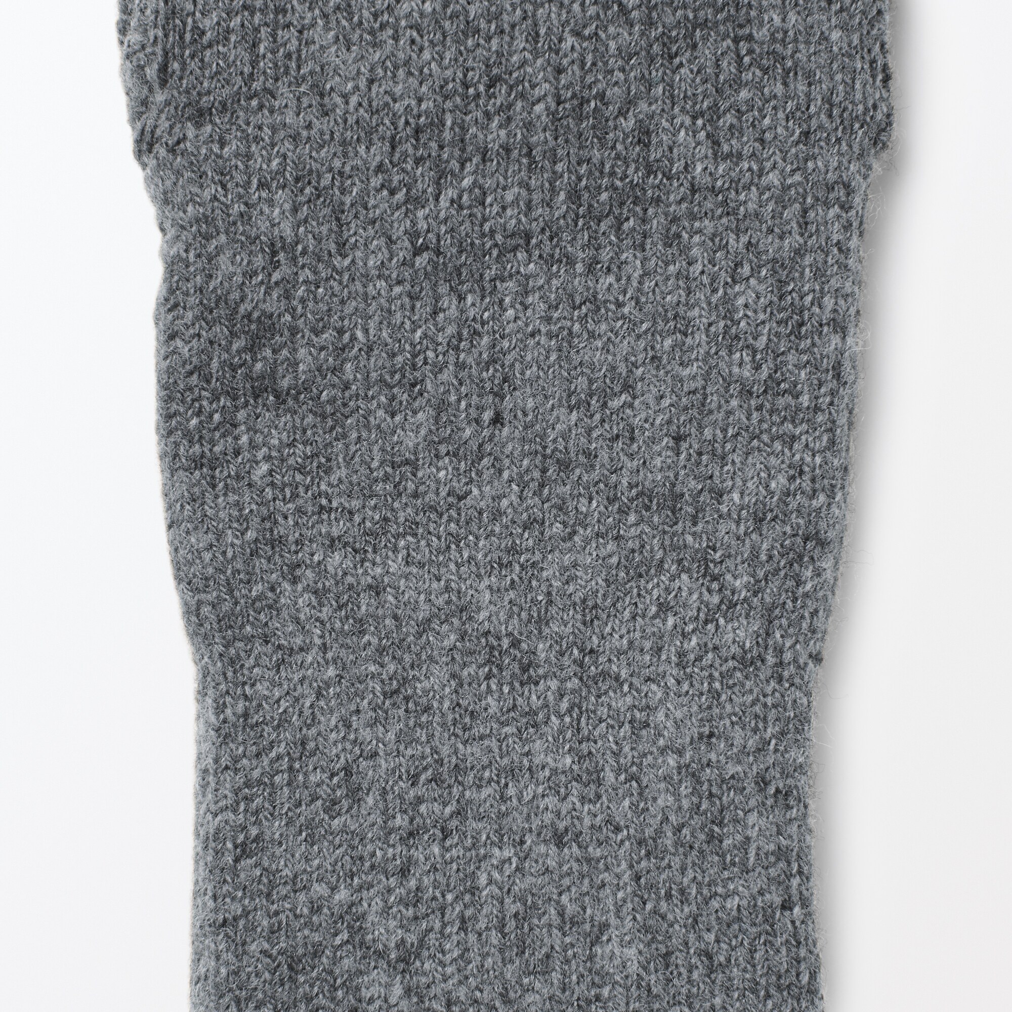 再生ポリエステル混　半指フード付き　手袋