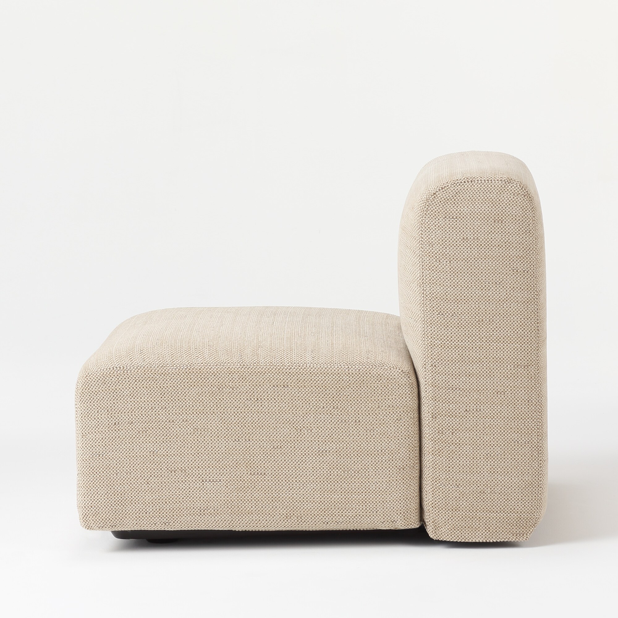 【カバー】綿ポリエステル変り織ユニットソファ・アームレス・小用カバー