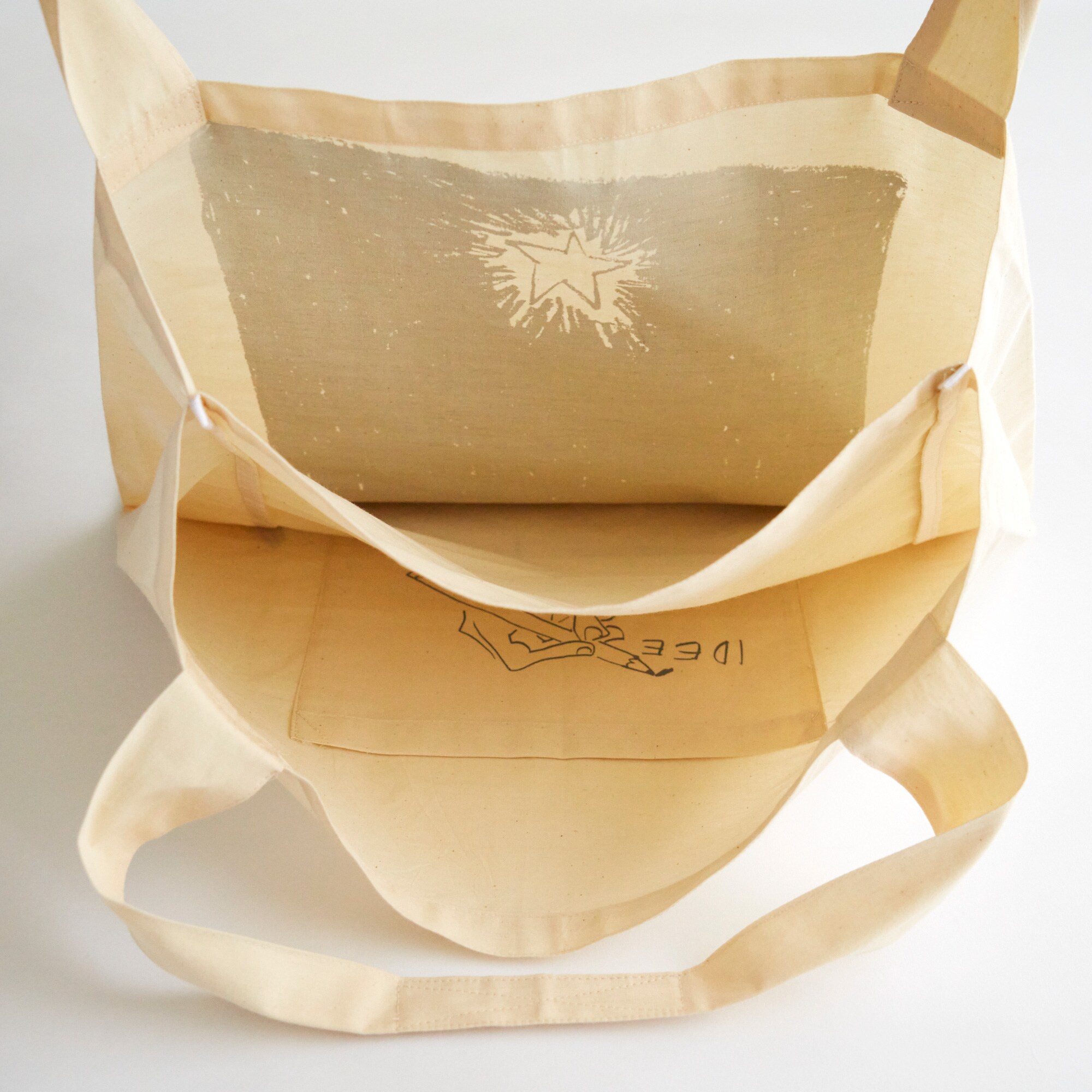 ［ＩＤＥＥ］オリジナル　山口一郎　マルシェバッグ　街