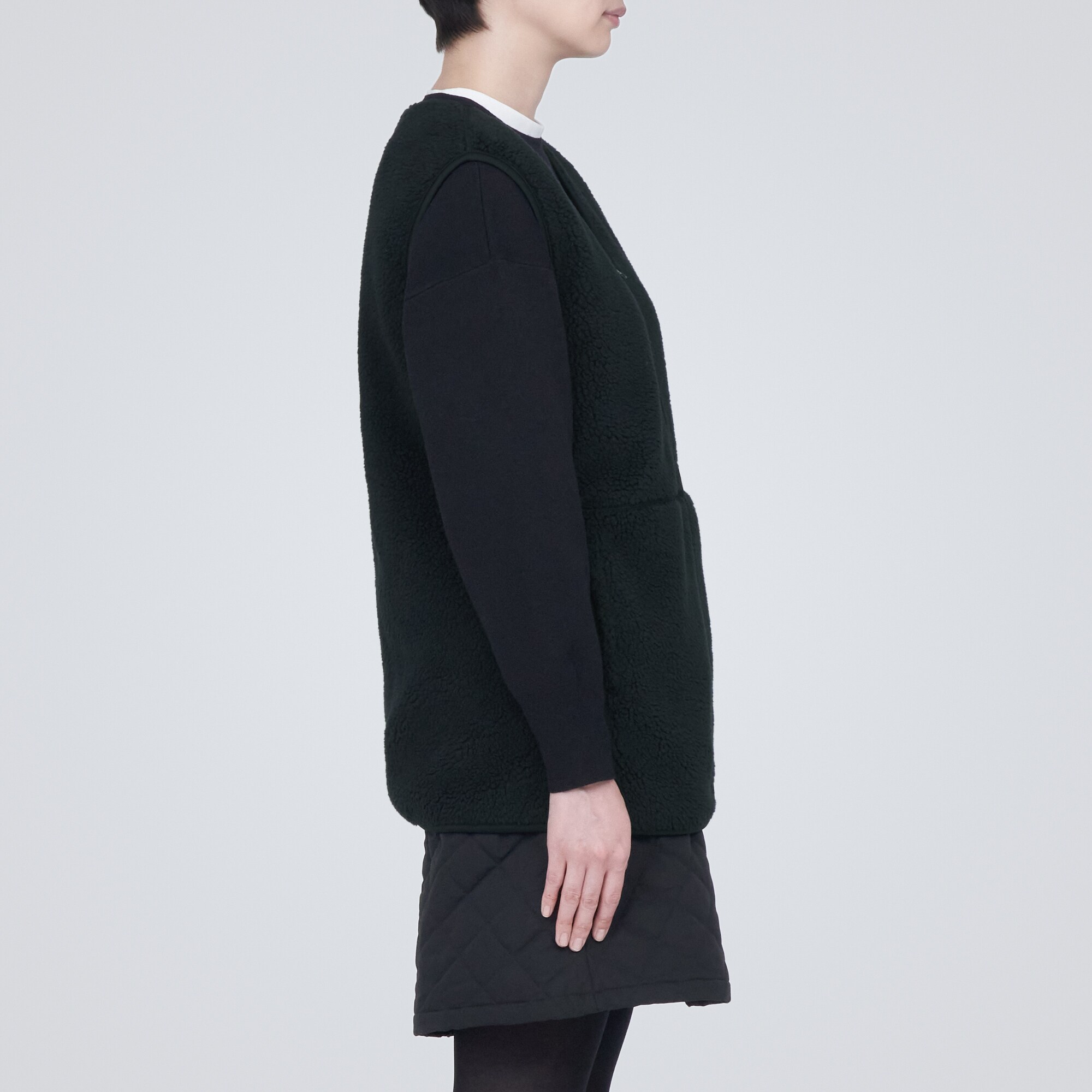 ボアフリースベスト