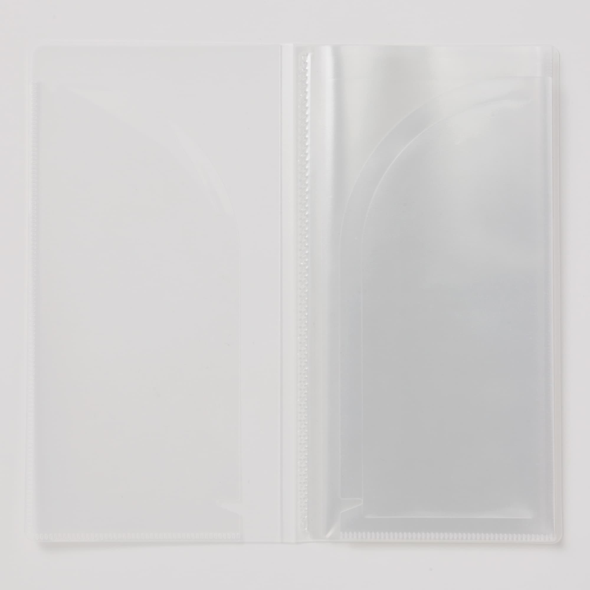 【Ａ４三ツ折りサイズ】三ツ折りが簡単に作れるスリムチケットホルダー　６ポケット