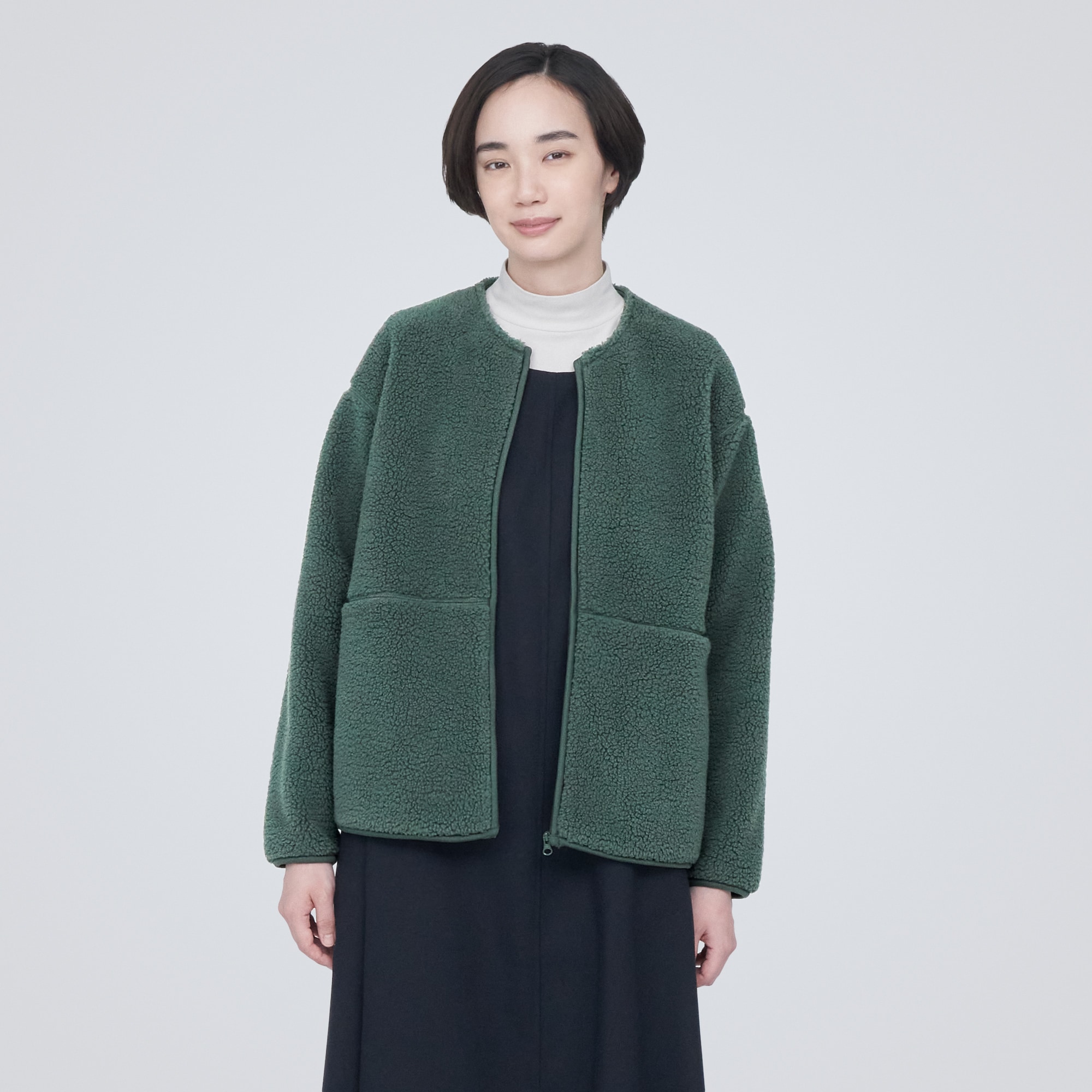 ボアフリースジャケット