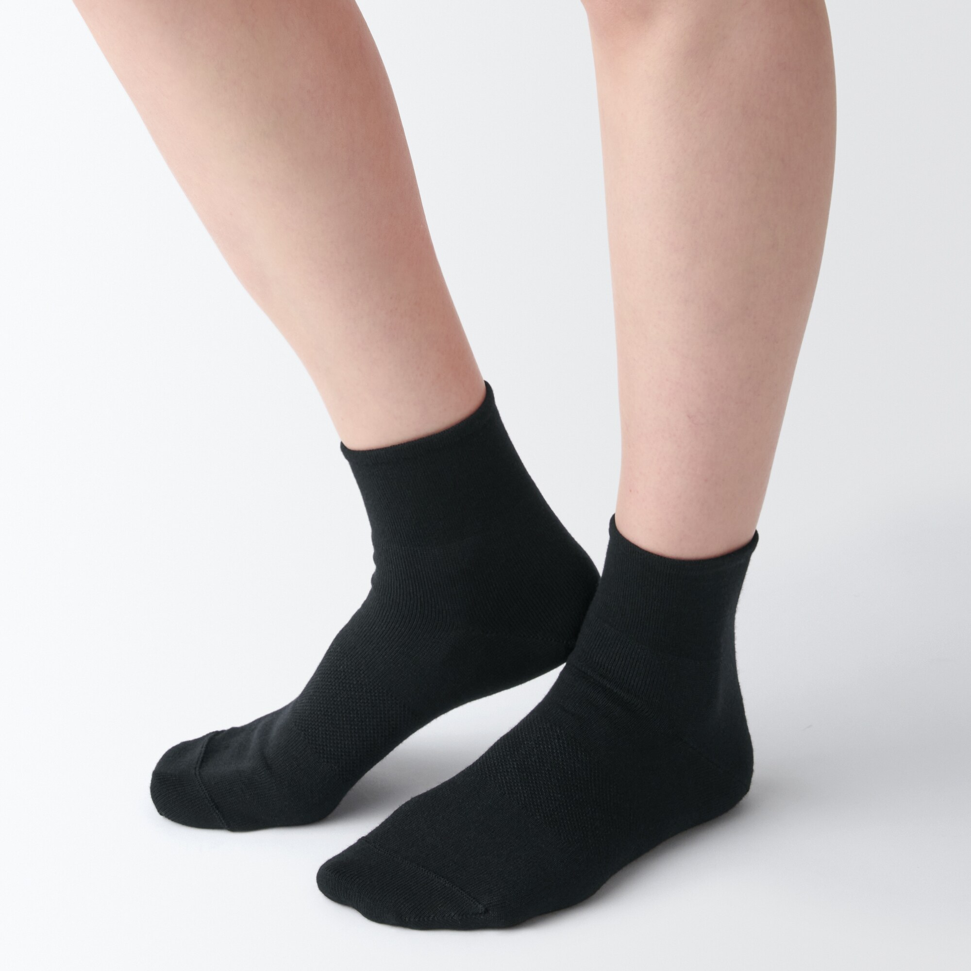 足なり直角　ウール混　アーチサポート靴下（数量限定）