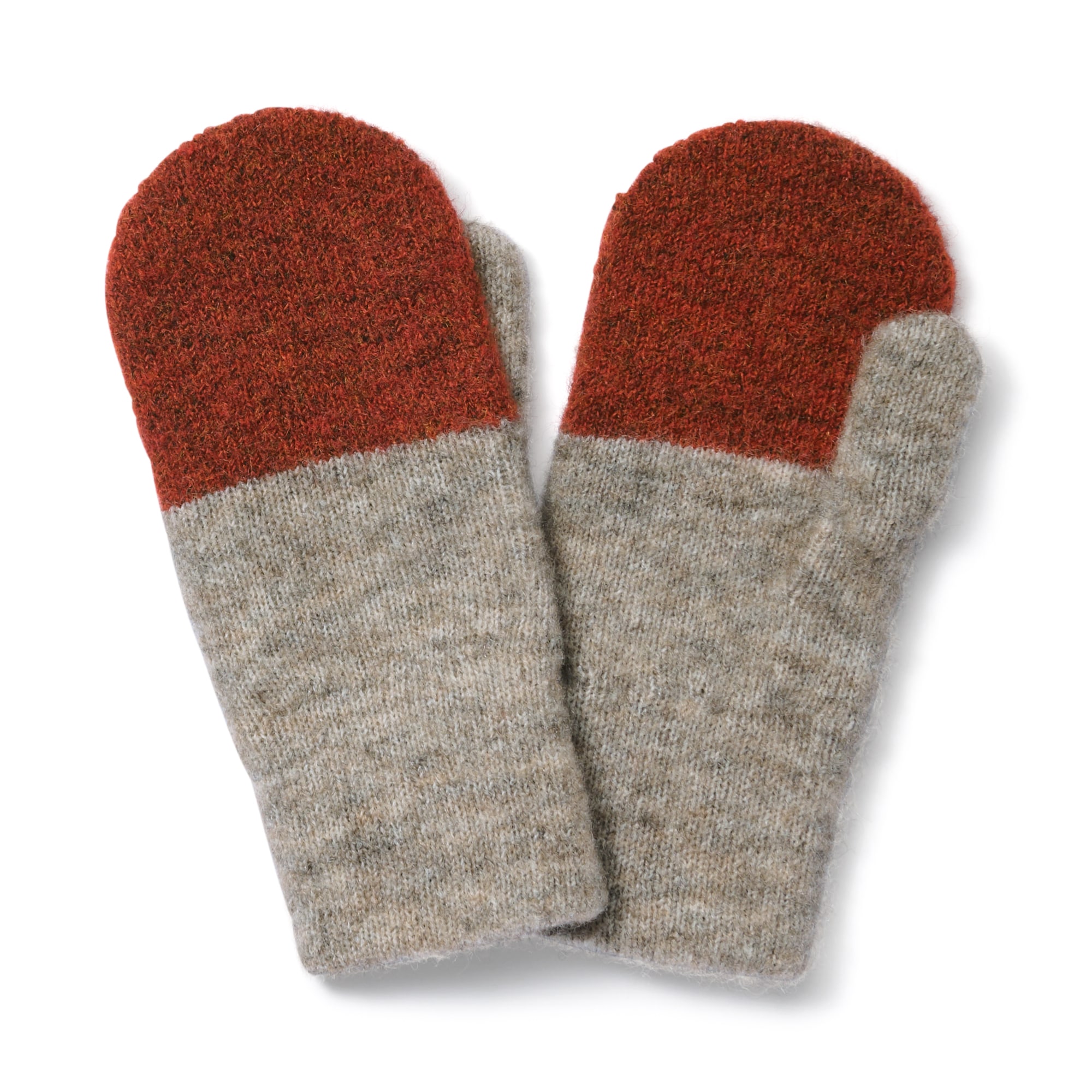 再生ポリエステル混　のびのび　ミトン（ベビー）