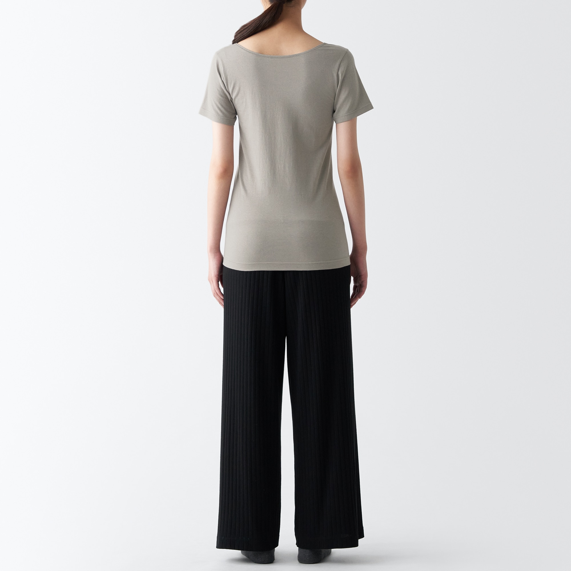 あったか綿　クルーネック半袖Ｔシャツ