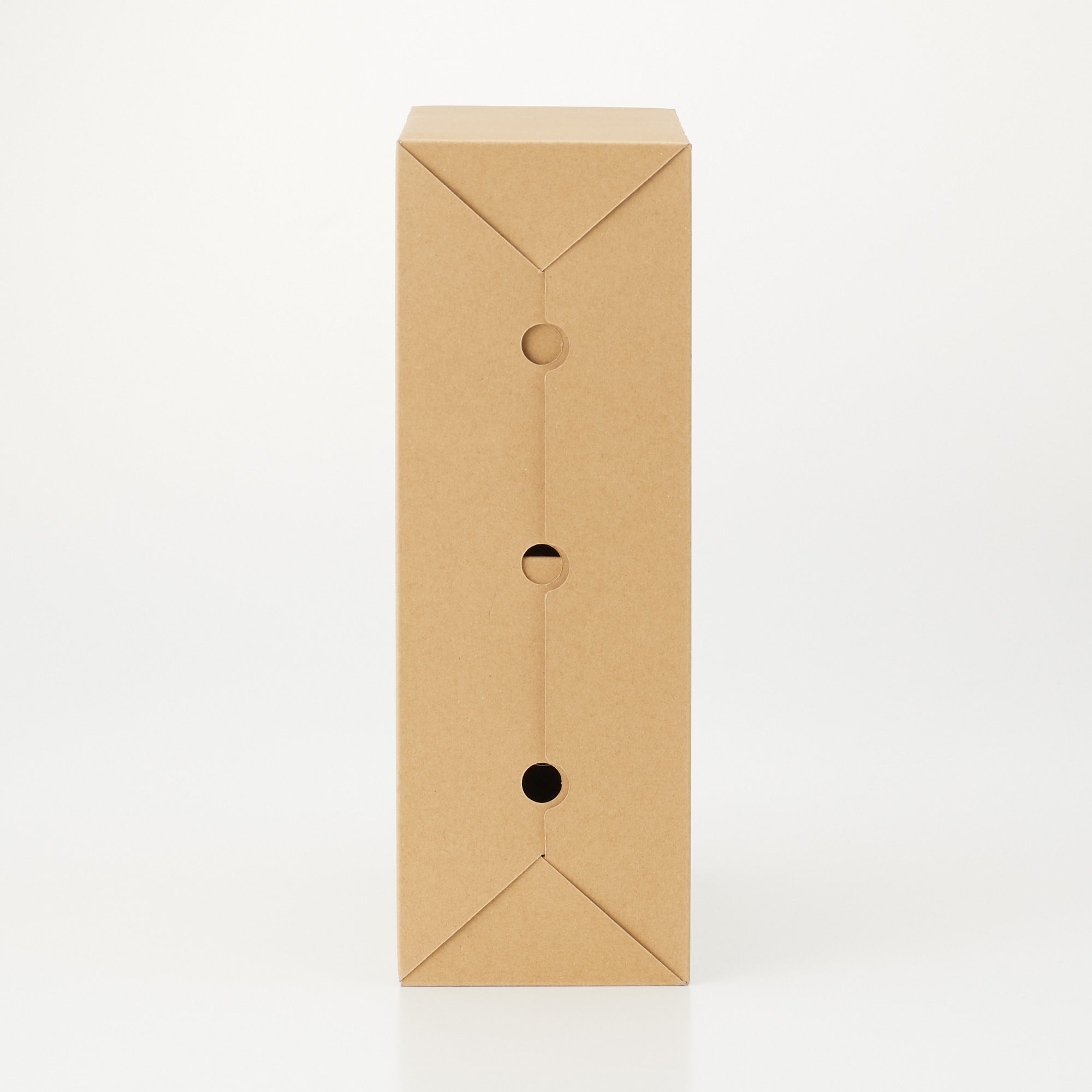 ダンボール収納ボックス・３段　Ａ４サイズ用　