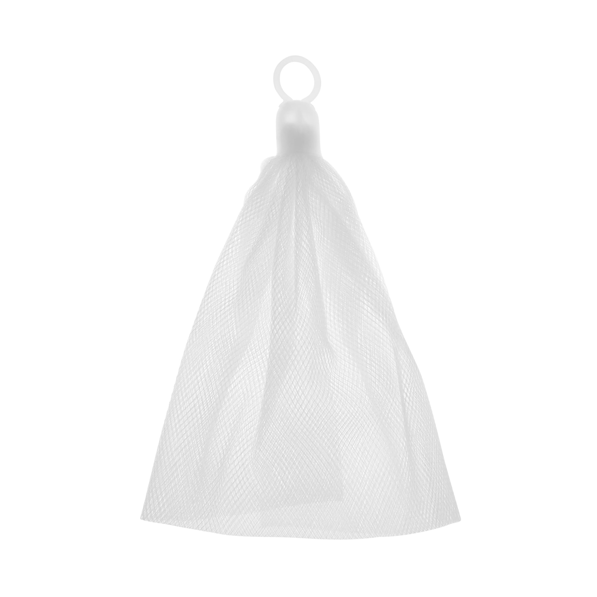 洗顔用泡立てネット　全長約２１ｃｍ