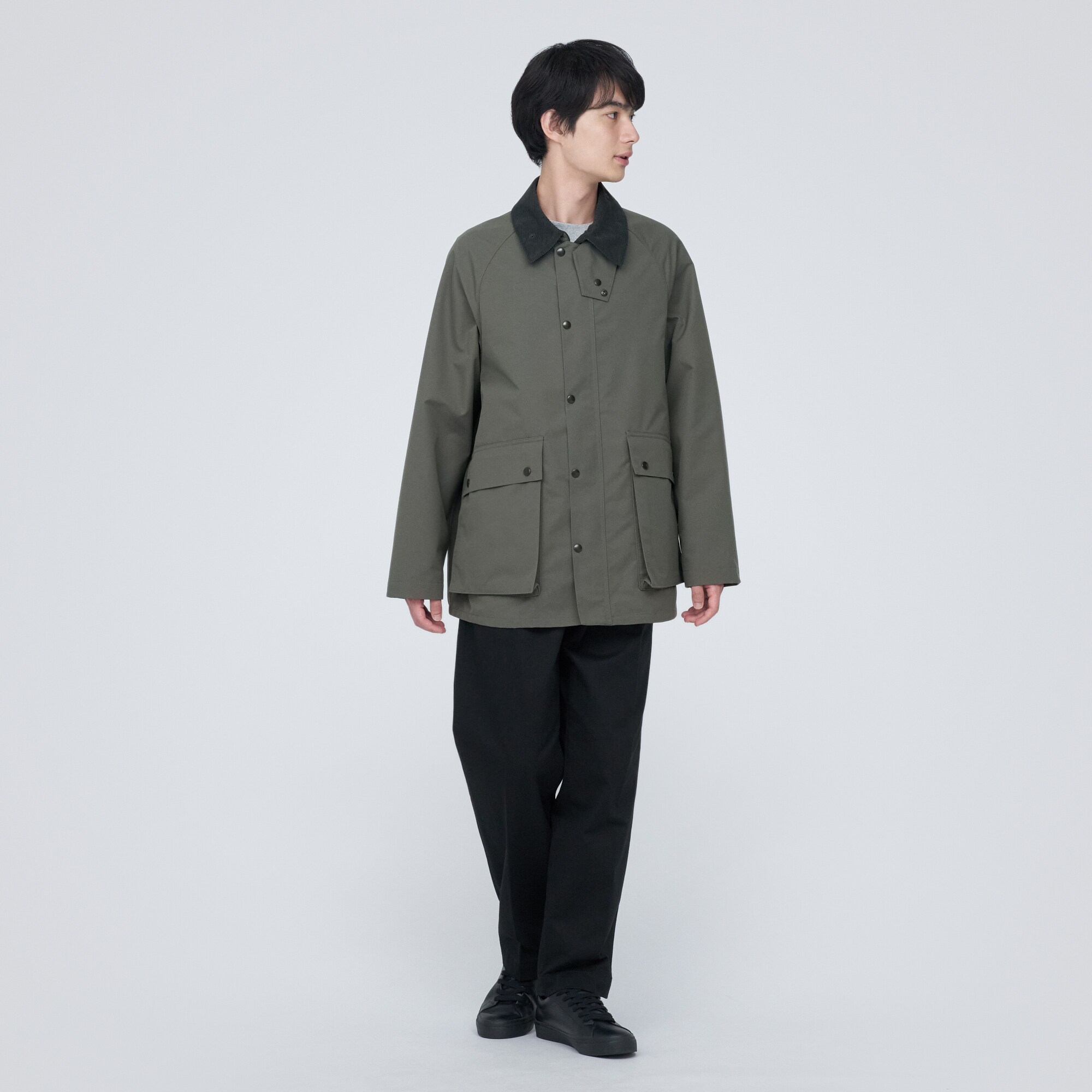 撥水コーデュロイ衿ジャケット（数量限定）