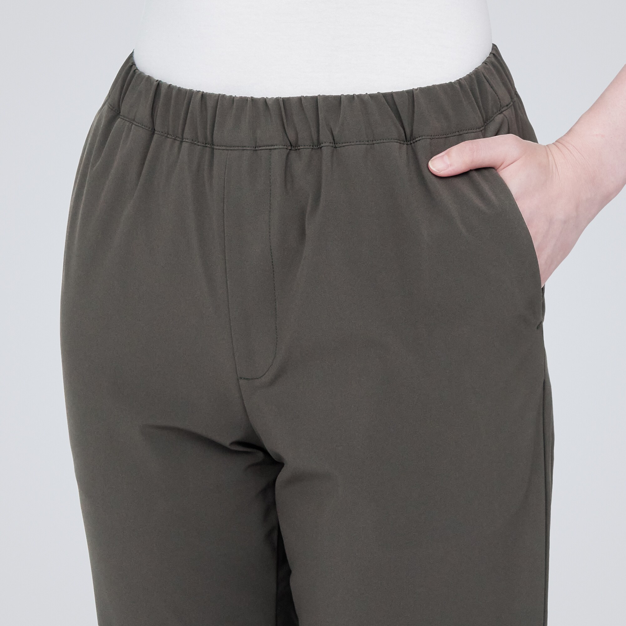 ストレッチ裏フリースジョガーパンツ