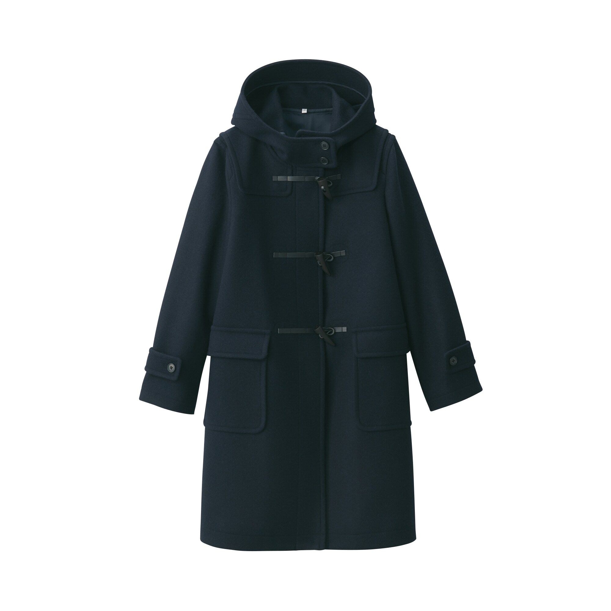 ウール混ダッフルコート