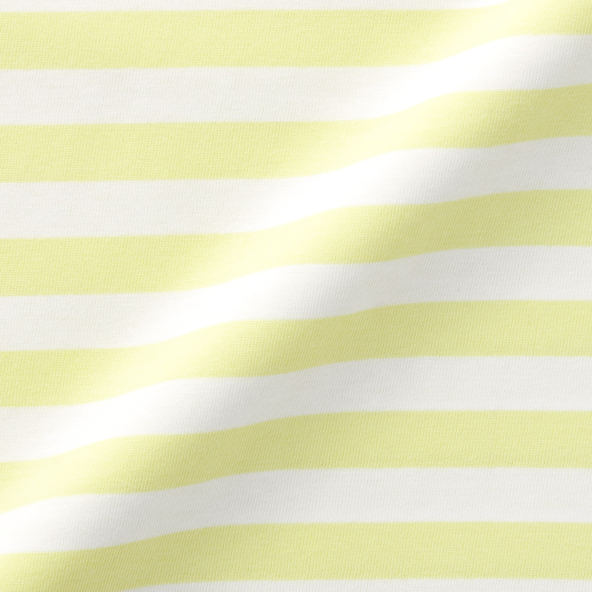 ベビー　あたまするっと　クルーネック長袖Ｔシャツ　ボーダー