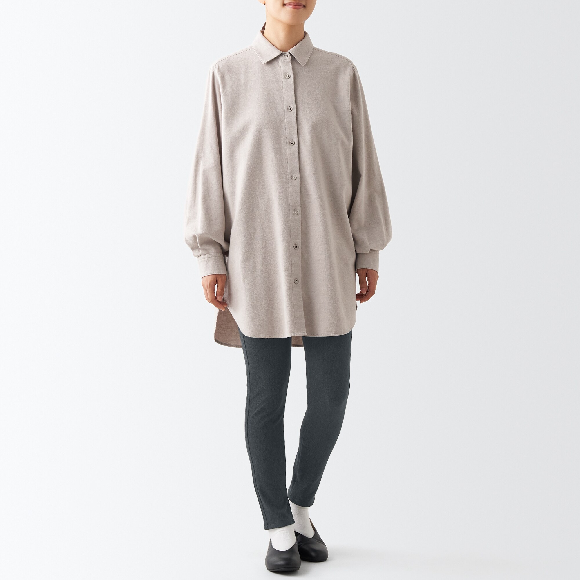 ストレッチ裏起毛レギンスパンツ